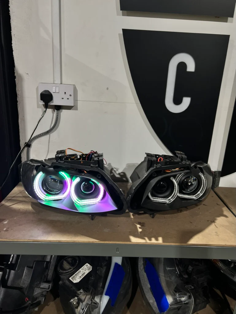 Prebuilt - E9x M3, E92/E93 Pre LCI (KYCS DTM Colour Chasing Angel Eyes)
