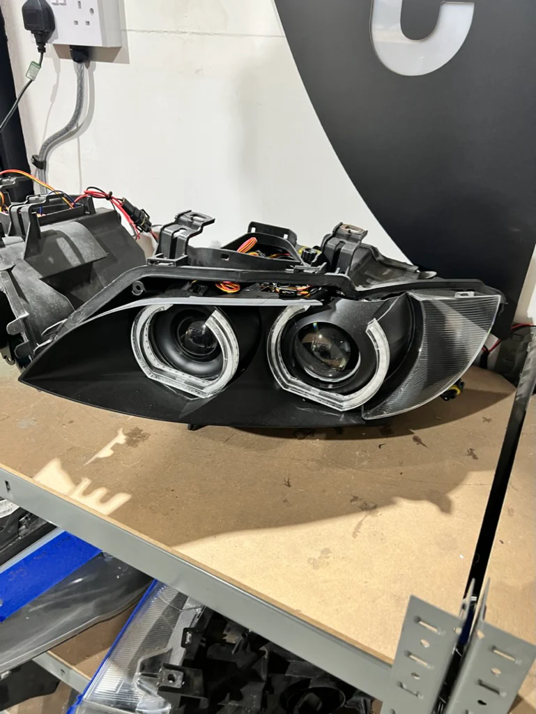 Prebuilt - E9x M3, E92/E93 Pre LCI (KYCS DTM Colour Chasing Angel Eyes) - Image 5