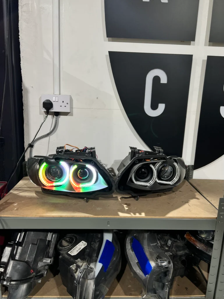Prebuilt - E9x M3, E92/E93 Pre LCI (KYCS DTM Colour Chasing Angel Eyes) - Image 6