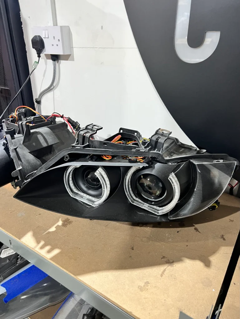 Prebuilt - E9x M3, E92/E93 Pre LCI (KYCS DTM Colour Chasing Angel Eyes) - Image 7