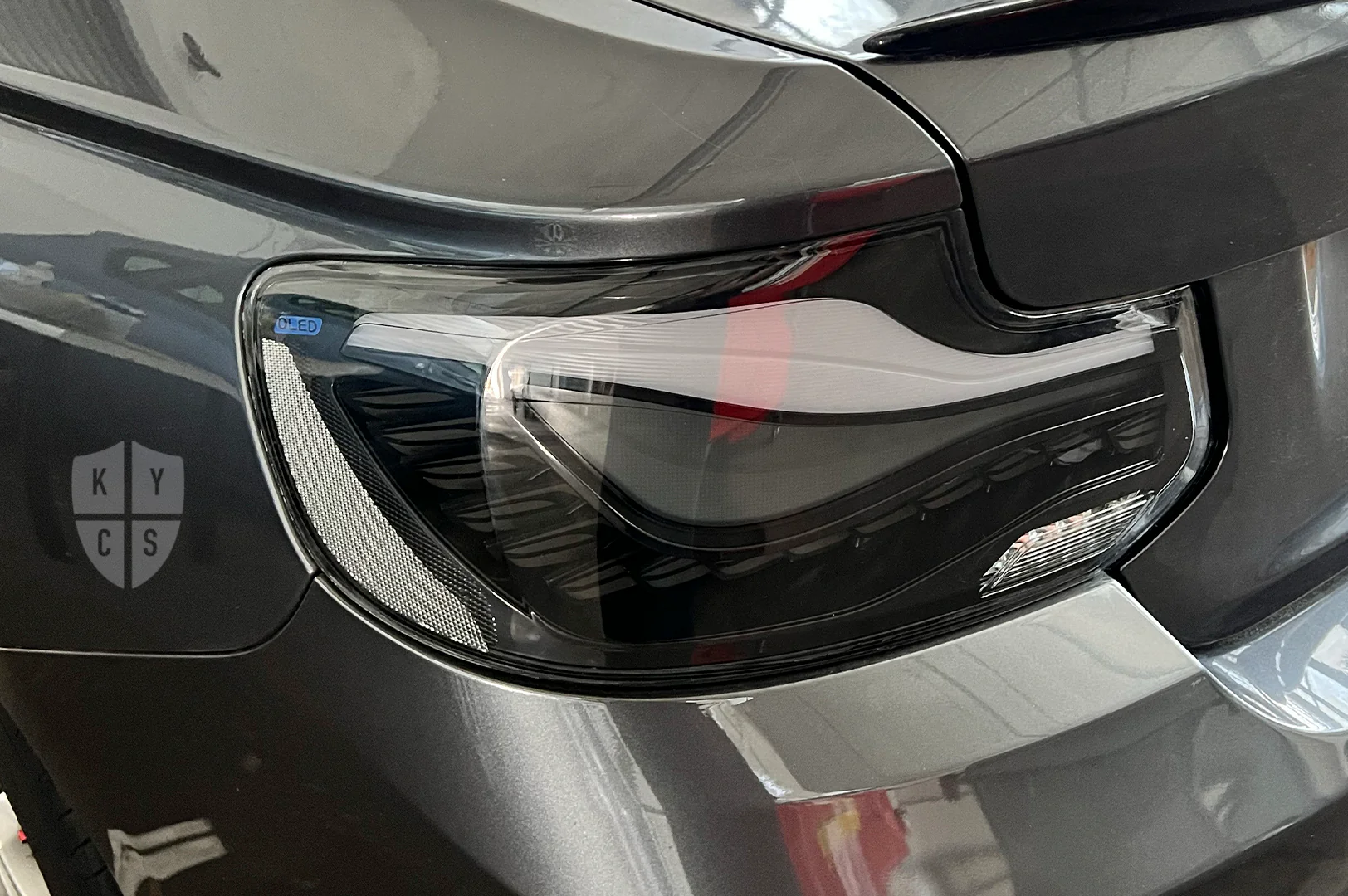 BayOptiks - BMW F22 F23 F87 2 Series & M2 Tail Lights - Sequential OLED GTS Style (Smoked) - Image 3
