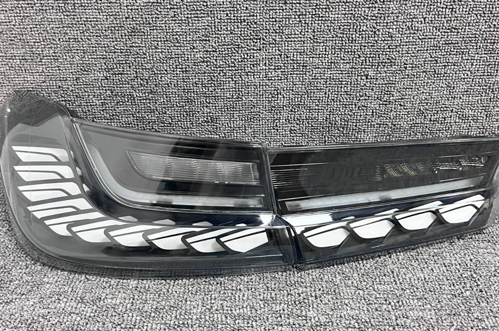 BayOptiks - BMW G20 3 Series & M3 Tail Lights - Sequential OLED GTS Style (White) - Image 3
