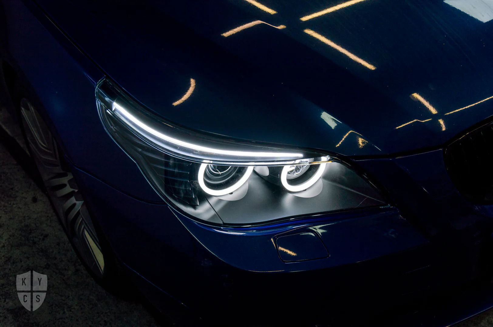E60 E61 LCI - Round Angel Eyes (5 Series & M5 Halogen Headlights) - Image 3
