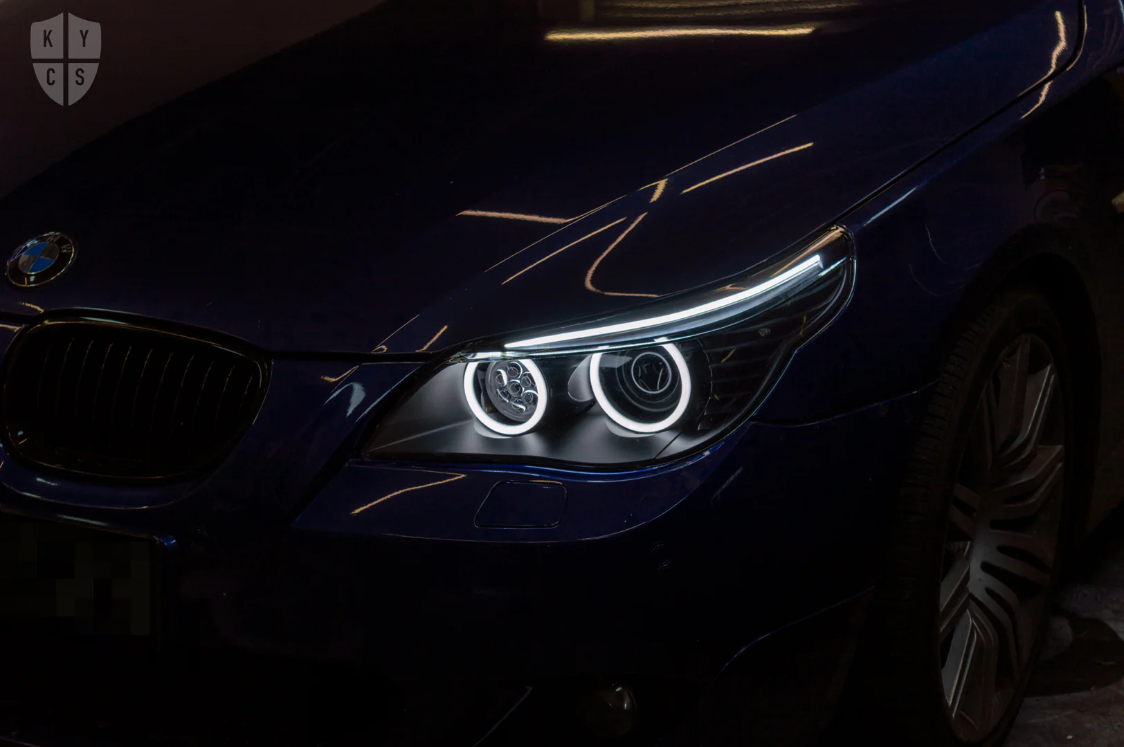 E60 E61 LCI - Round Angel Eyes (5 Series & M5 Halogen Headlights) - Image 5