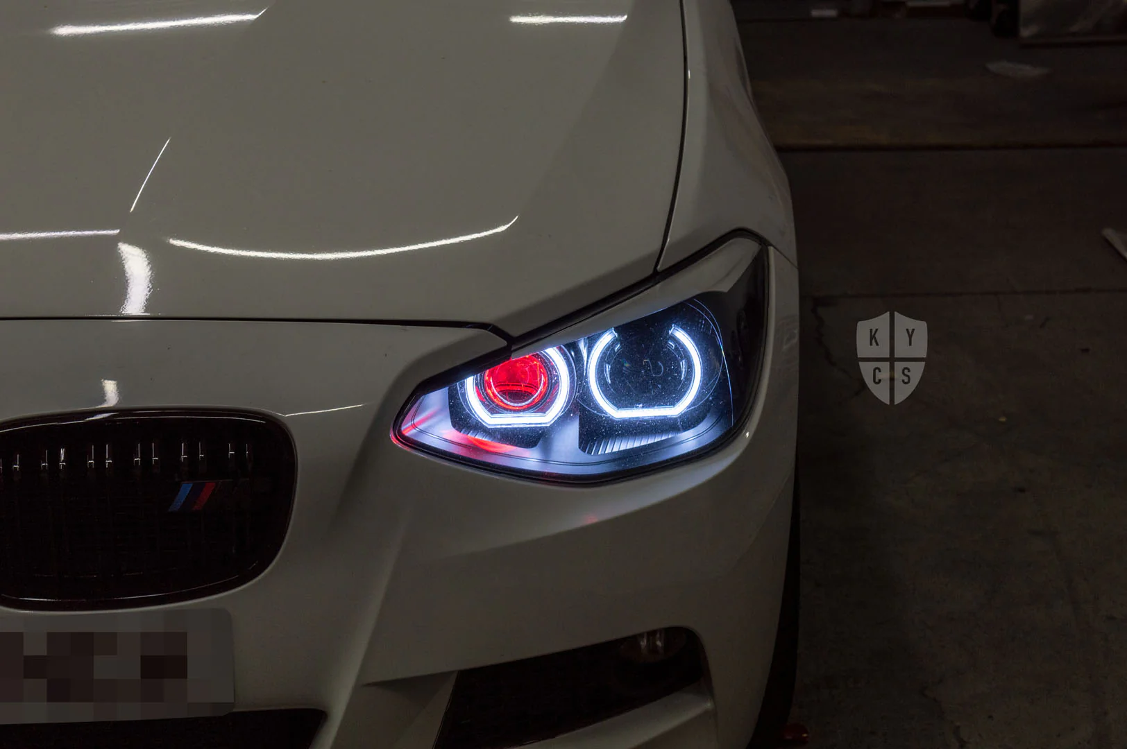 F20 F21 Pre LCI - DTM Angel Eyes (BMW 1 Series Halogen Headlights)