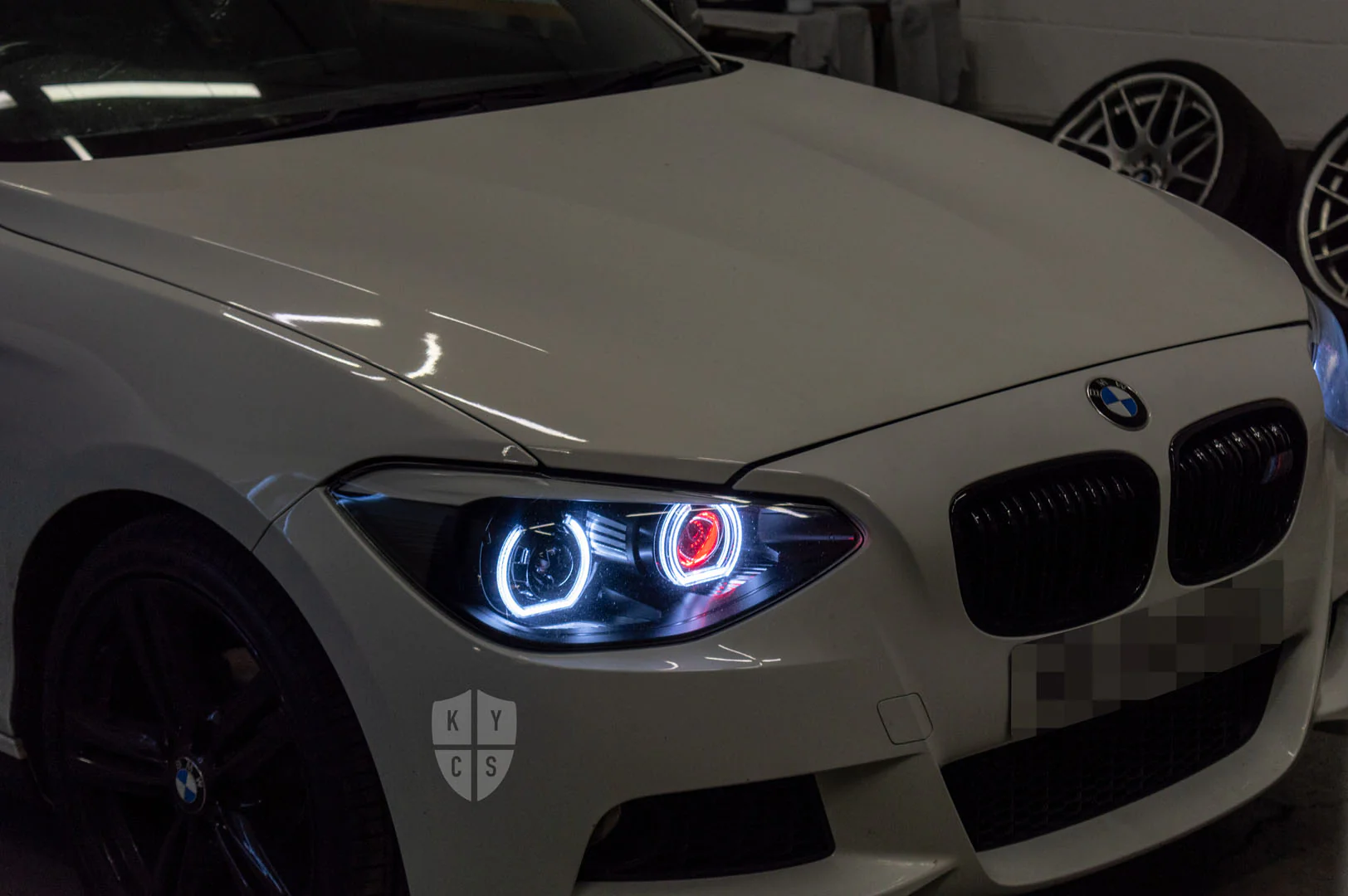F20 F21 Pre LCI - DTM Angel Eyes (BMW 1 Series Halogen Headlights) - Image 10