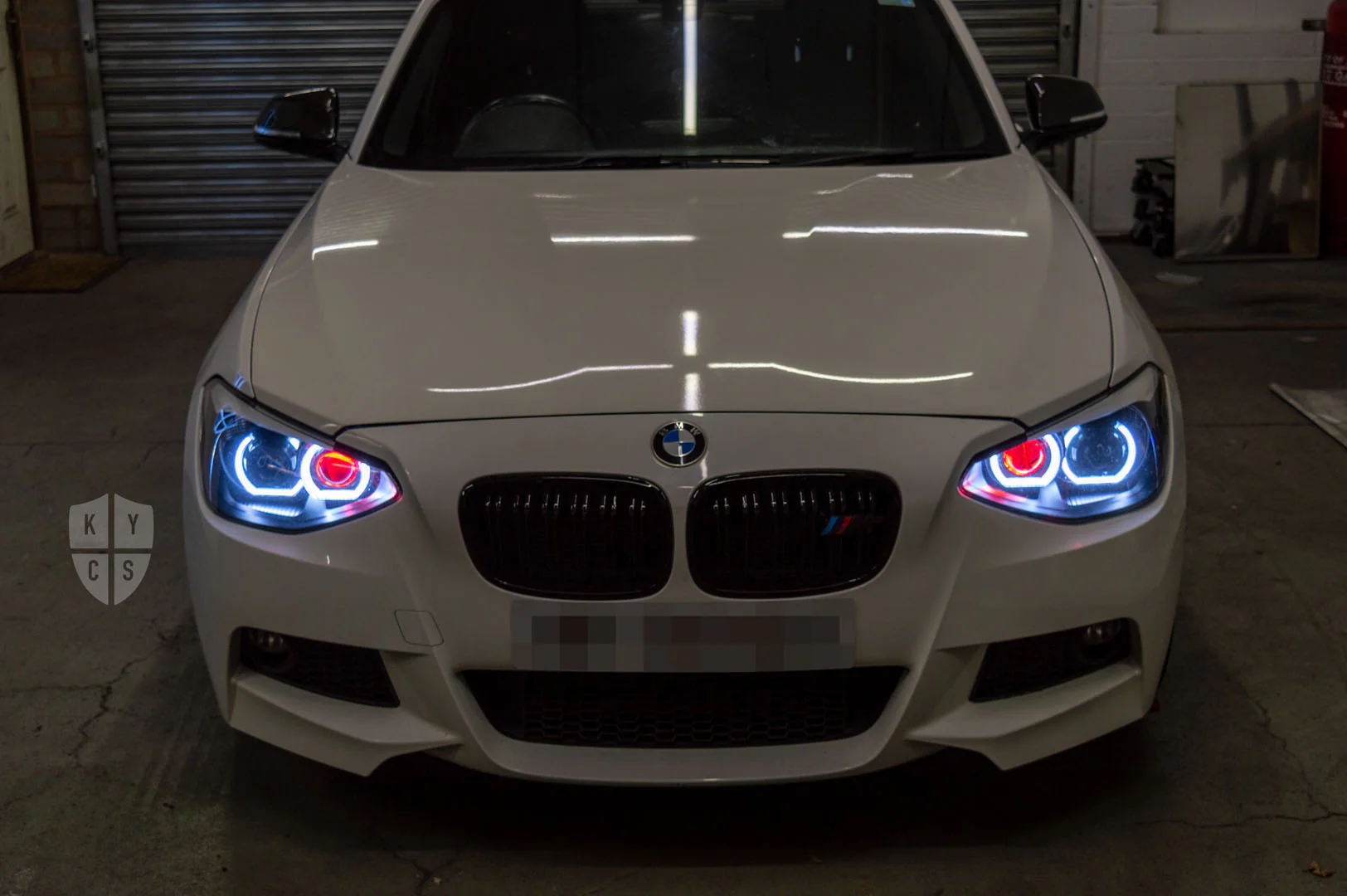 F20 F21 Pre LCI - DTM Angel Eyes (BMW 1 Series Halogen Headlights) - Image 5