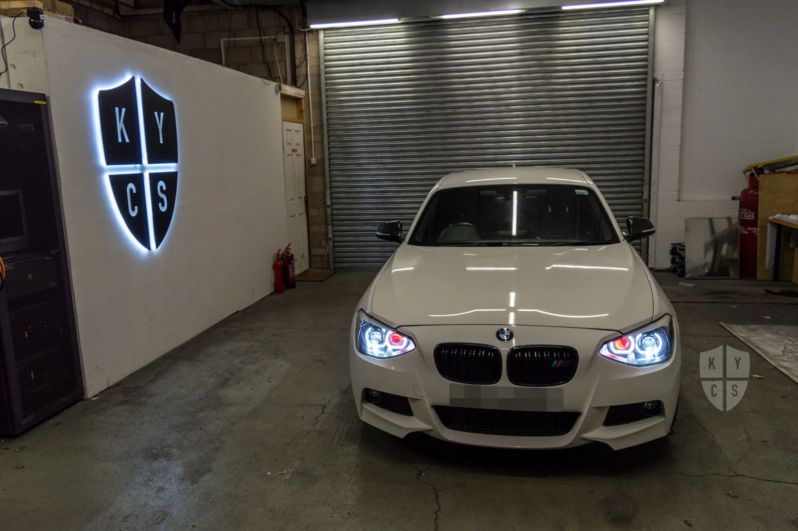 F20 F21 Pre LCI - DTM Angel Eyes (BMW 1 Series Halogen Headlights) - Image 9
