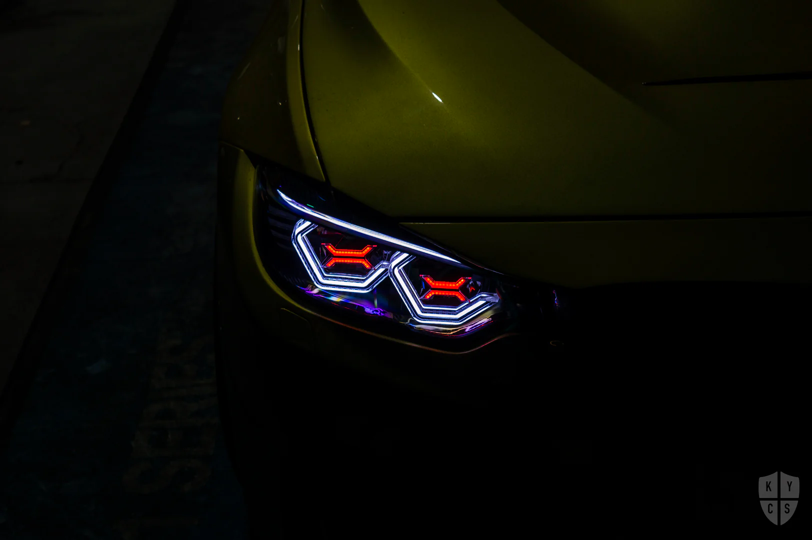 F32 F33 F36 F80 F82 F83 Pre LCI - Vision Concept Angel Eyes (4 Series & M3 M4 Adaptive LED Headlights) - Image 8