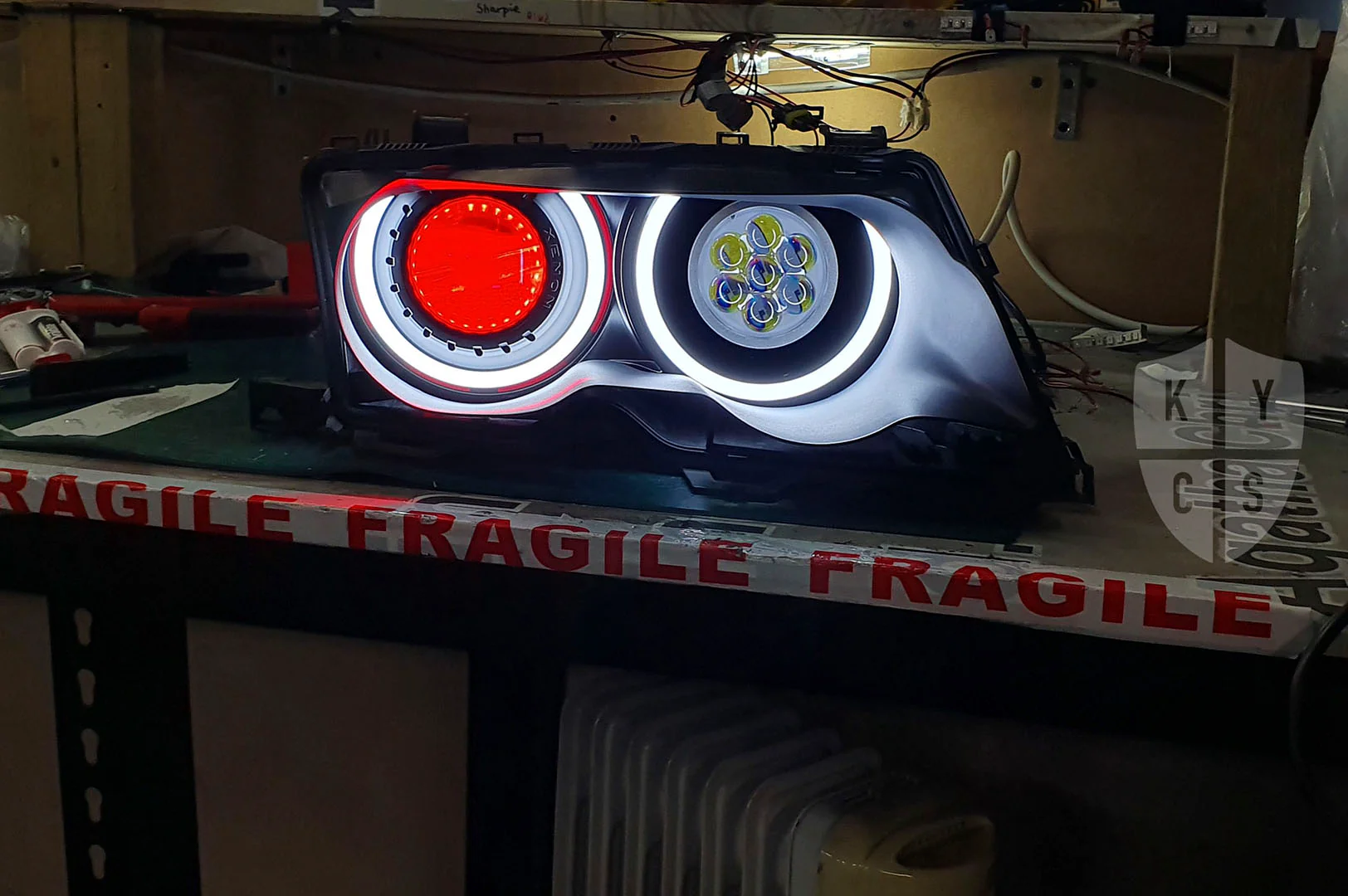E46 Coupe/Cab Pre LCI - Round Angel Eyes (3 Series & M3 Xenon Headlights) - Image 4
