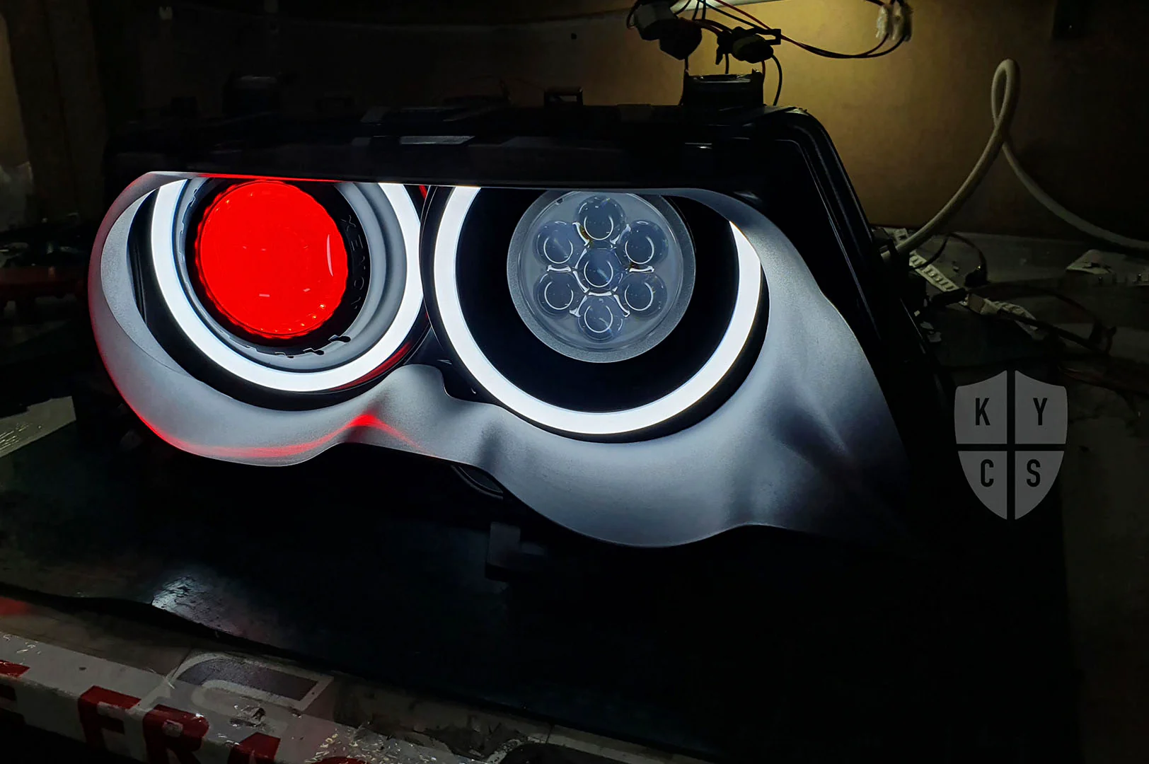 E46 Coupe/Cab Pre LCI - Round Angel Eyes (3 Series & M3 Xenon Headlights) - Image 6