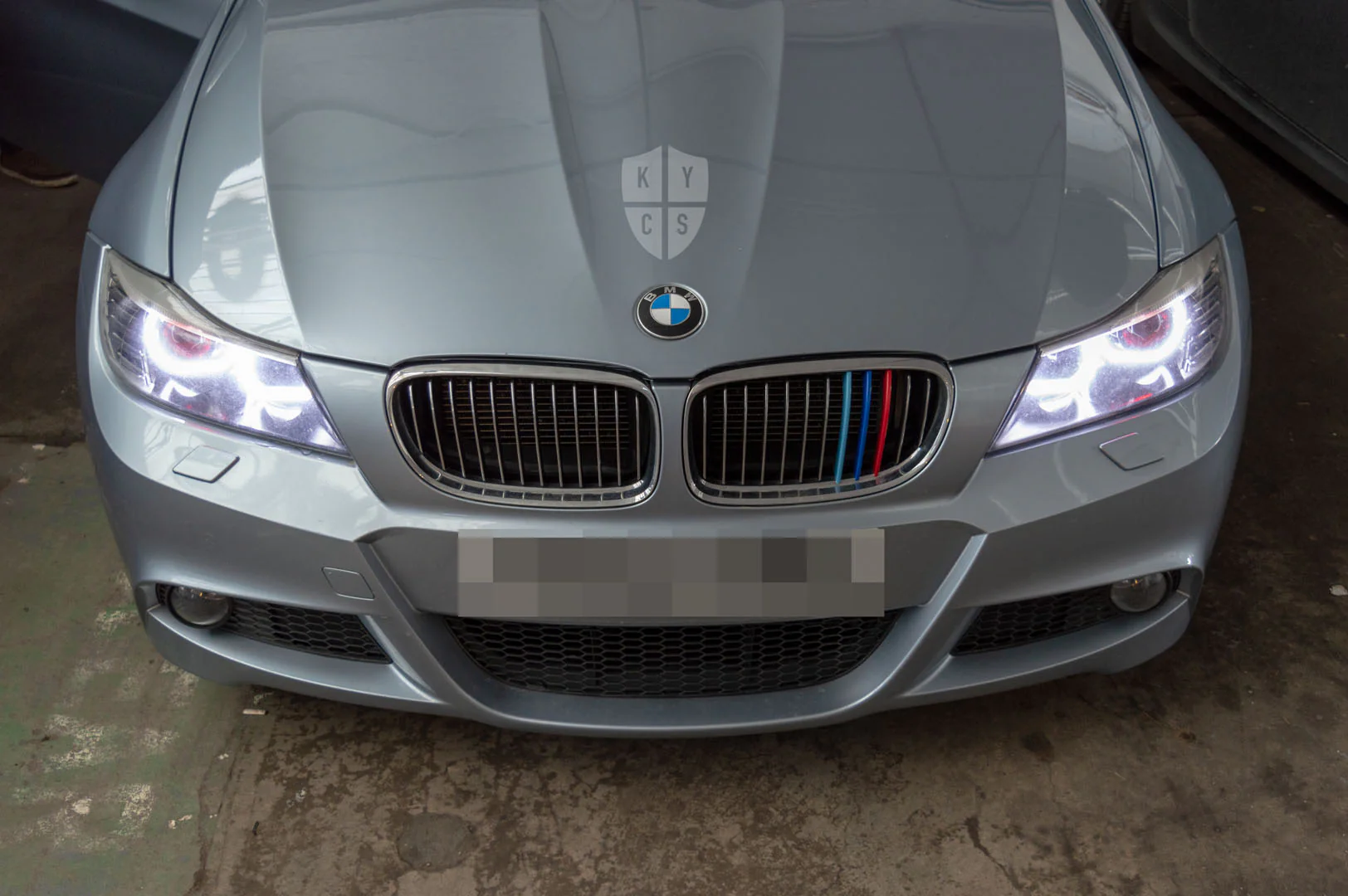 E90 E91 LCI - DTM Angel Eyes (3 Series Halogen Headlights) - Image 4