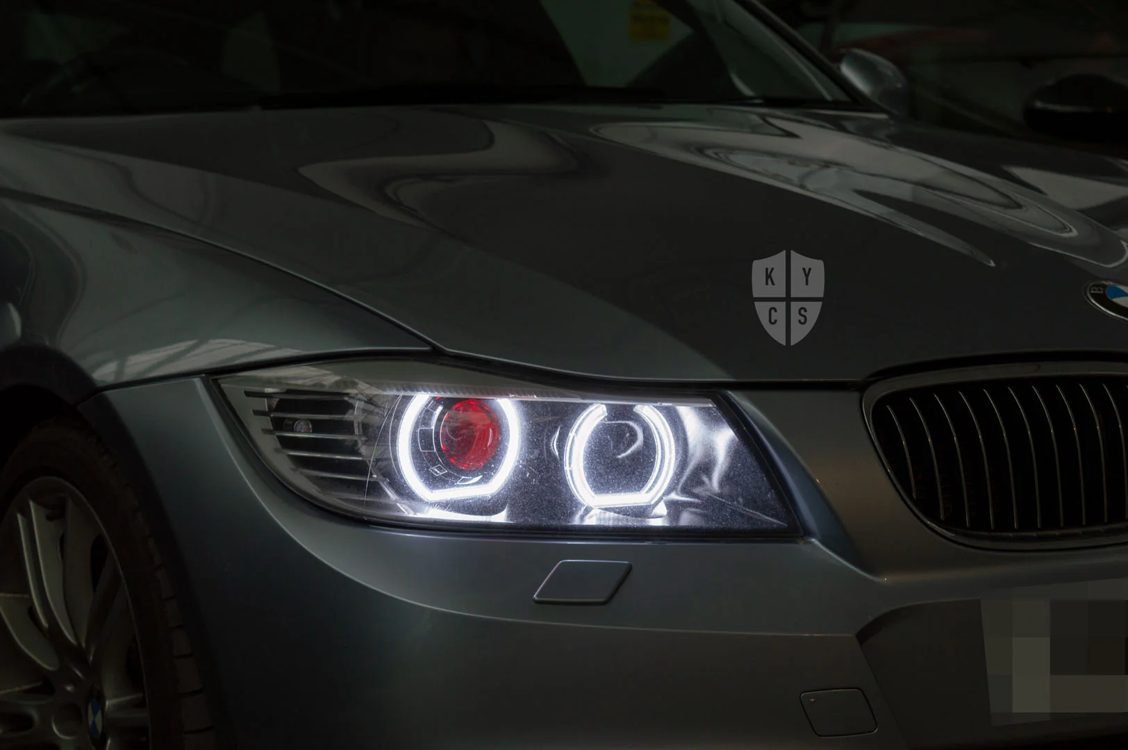 E90 E91 LCI - DTM Angel Eyes (3 Series Halogen Headlights) - Image 9