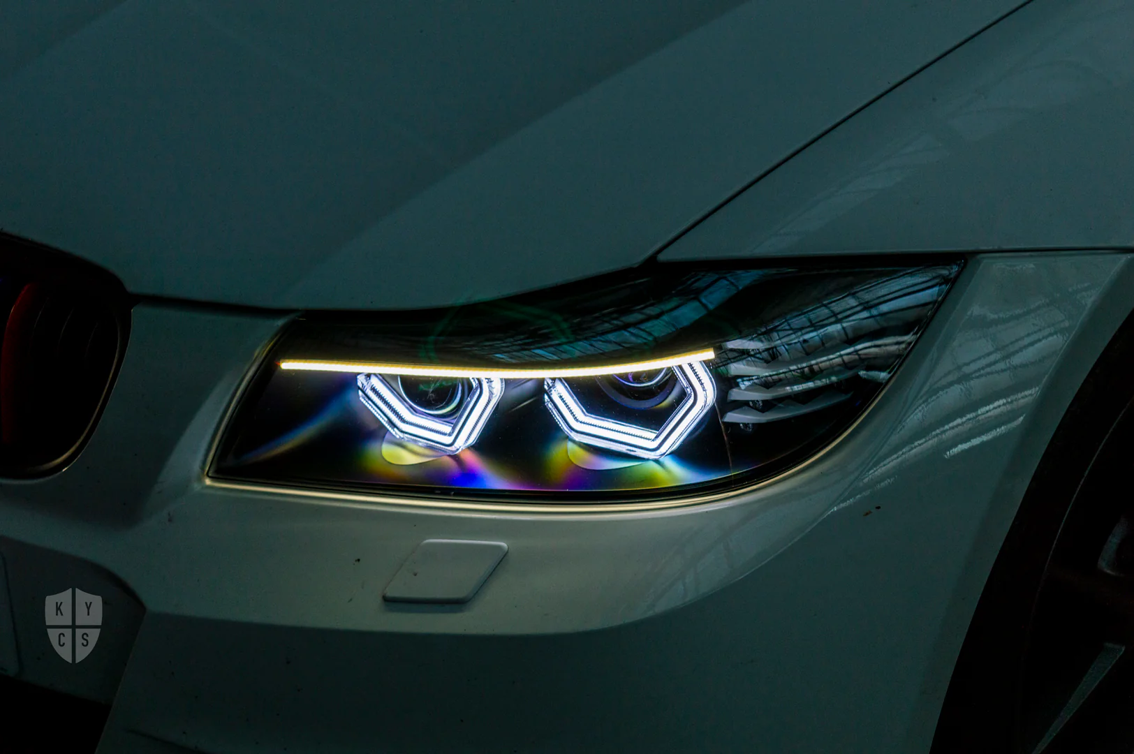 E90 E91 LCI - Vision Angel Eyes (3 Series Xenon Headlights) - Image 8
