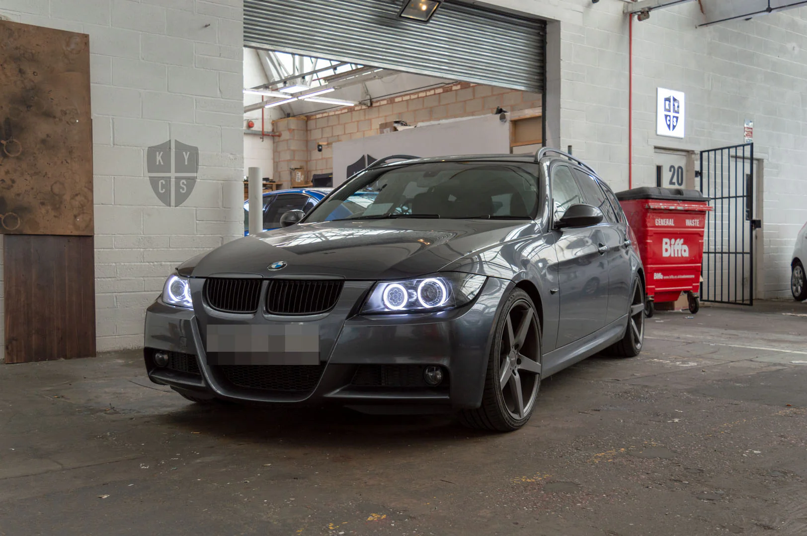 E90 E91 Pre LCI - Round Angel Eyes (3 Series Halogen Headlights) - Image 10