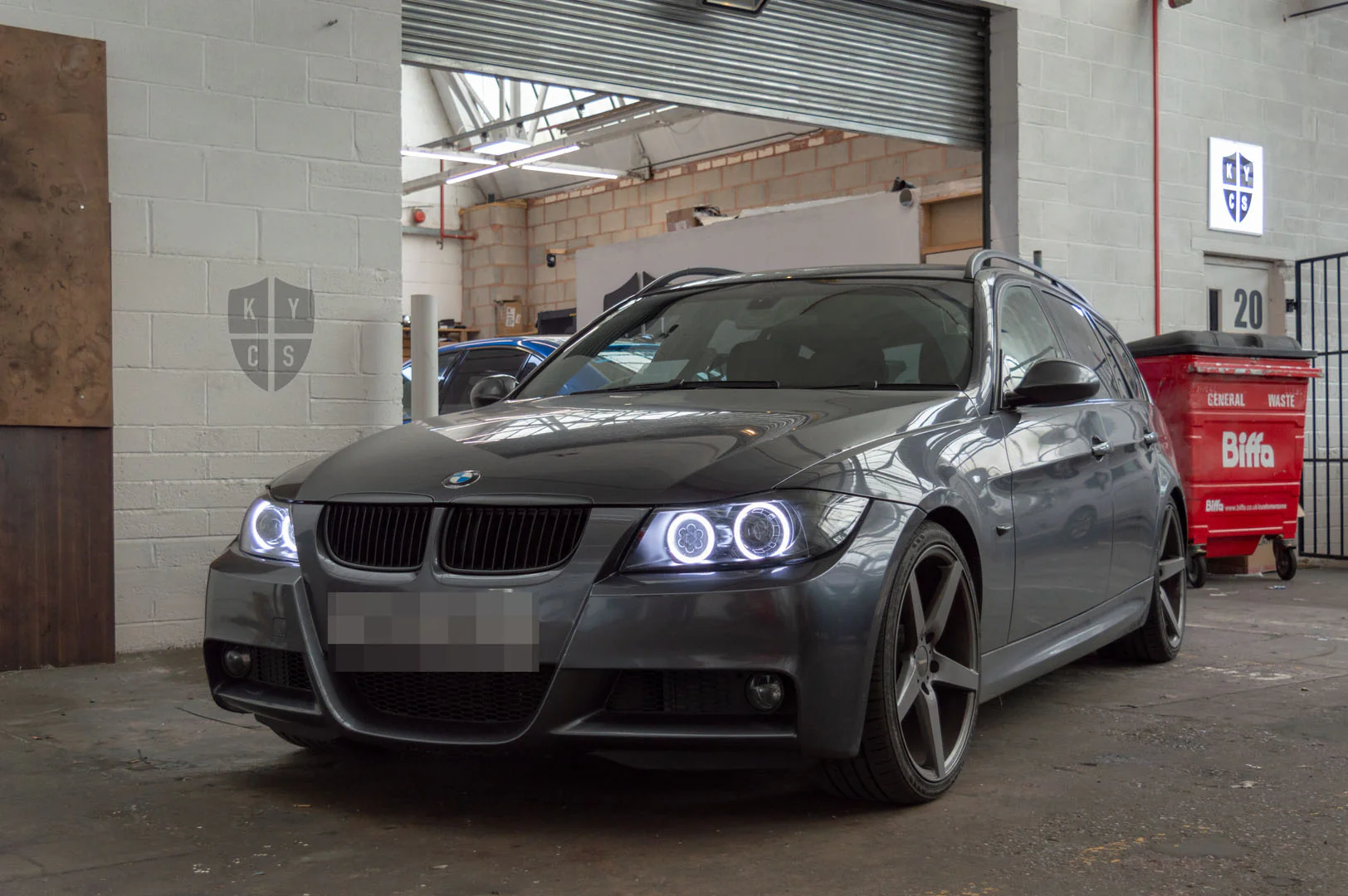 E90 E91 Pre LCI - Round Angel Eyes (3 Series Halogen Headlights) - Image 11