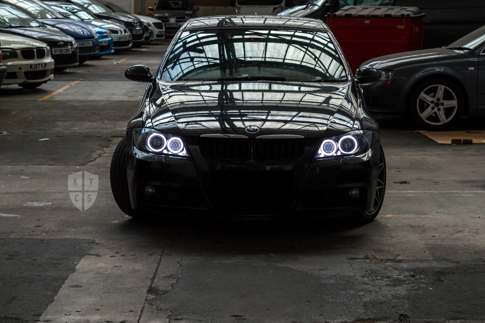 E90 E91 Pre LCI - Round Angel Eyes (3 Series Halogen Headlights) - Image 14