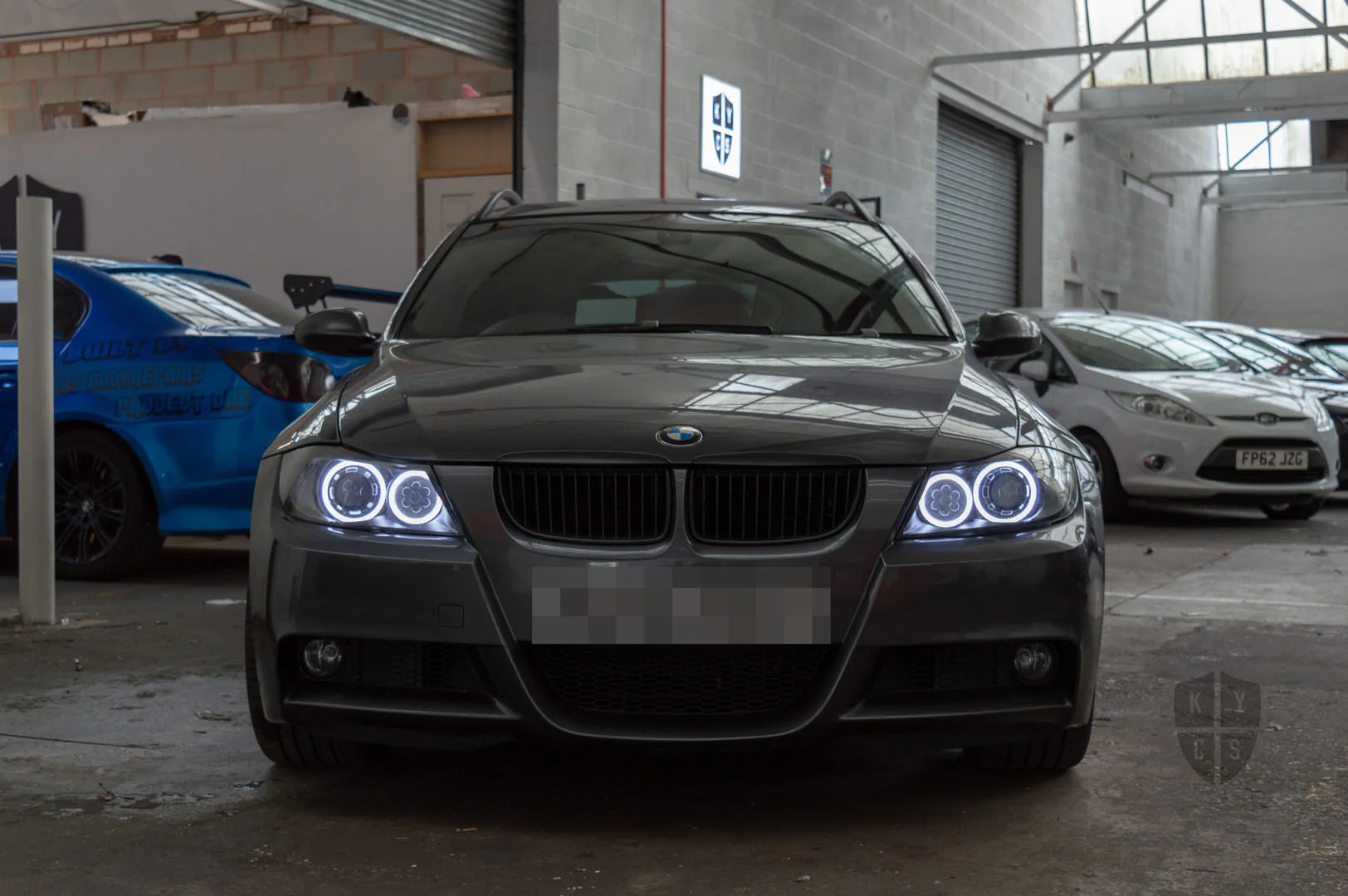 E90 E91 Pre LCI - Round Angel Eyes (3 Series Halogen Headlights) - Image 8