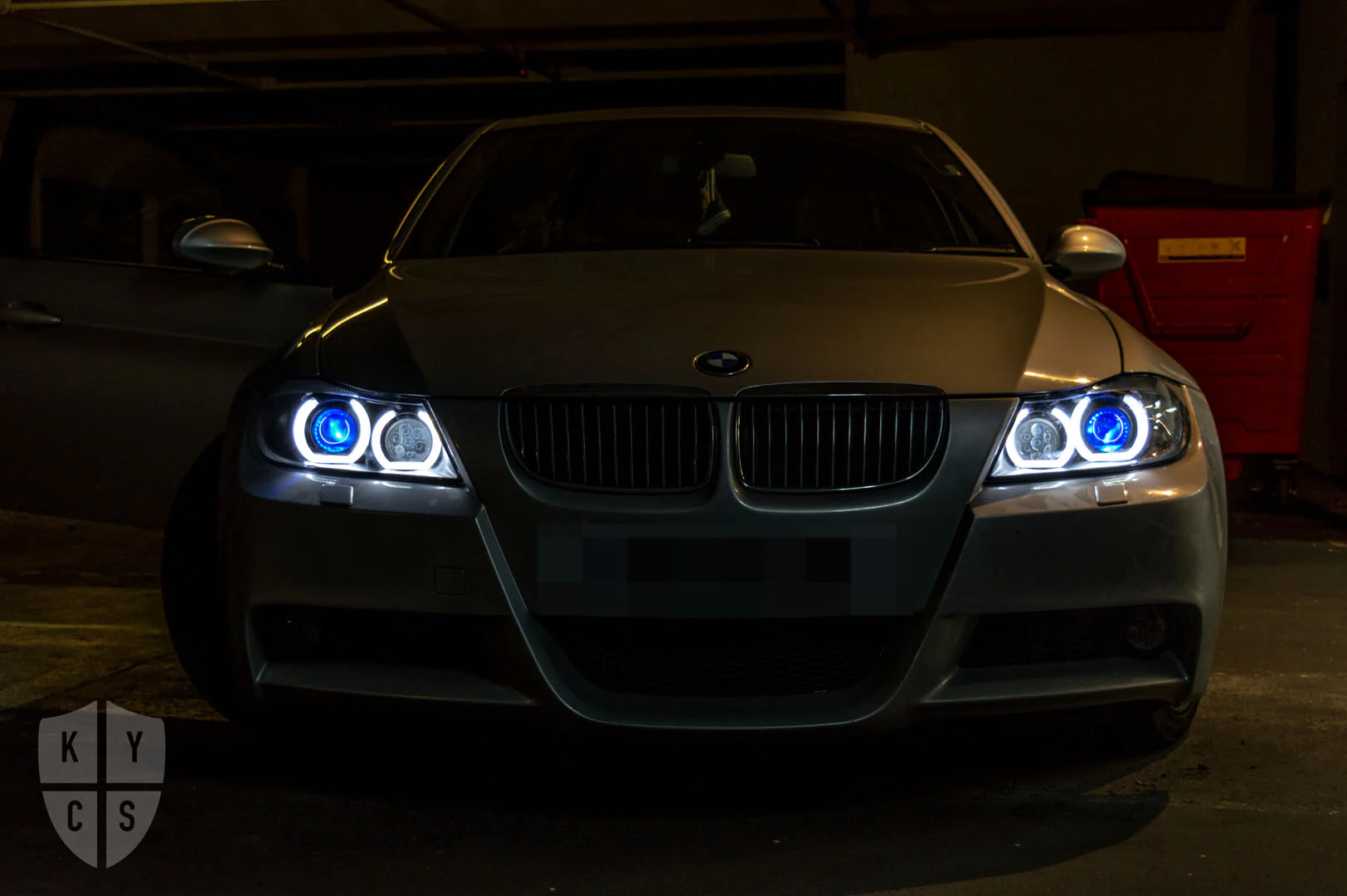 E90 E91 Pre LCI - DTM Angel Eyes (3 Series Xenon Headlights) - Image 2