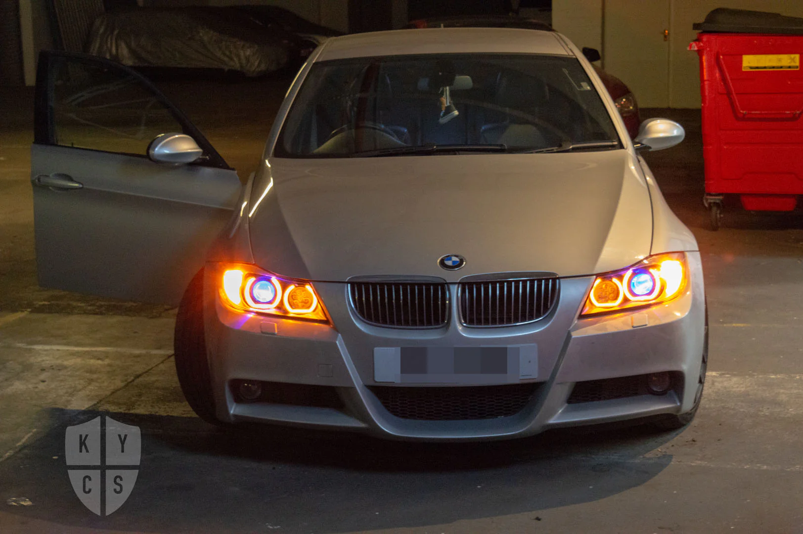 E90 E91 Pre LCI - DTM Angel Eyes (3 Series Xenon Headlights) - Image 3