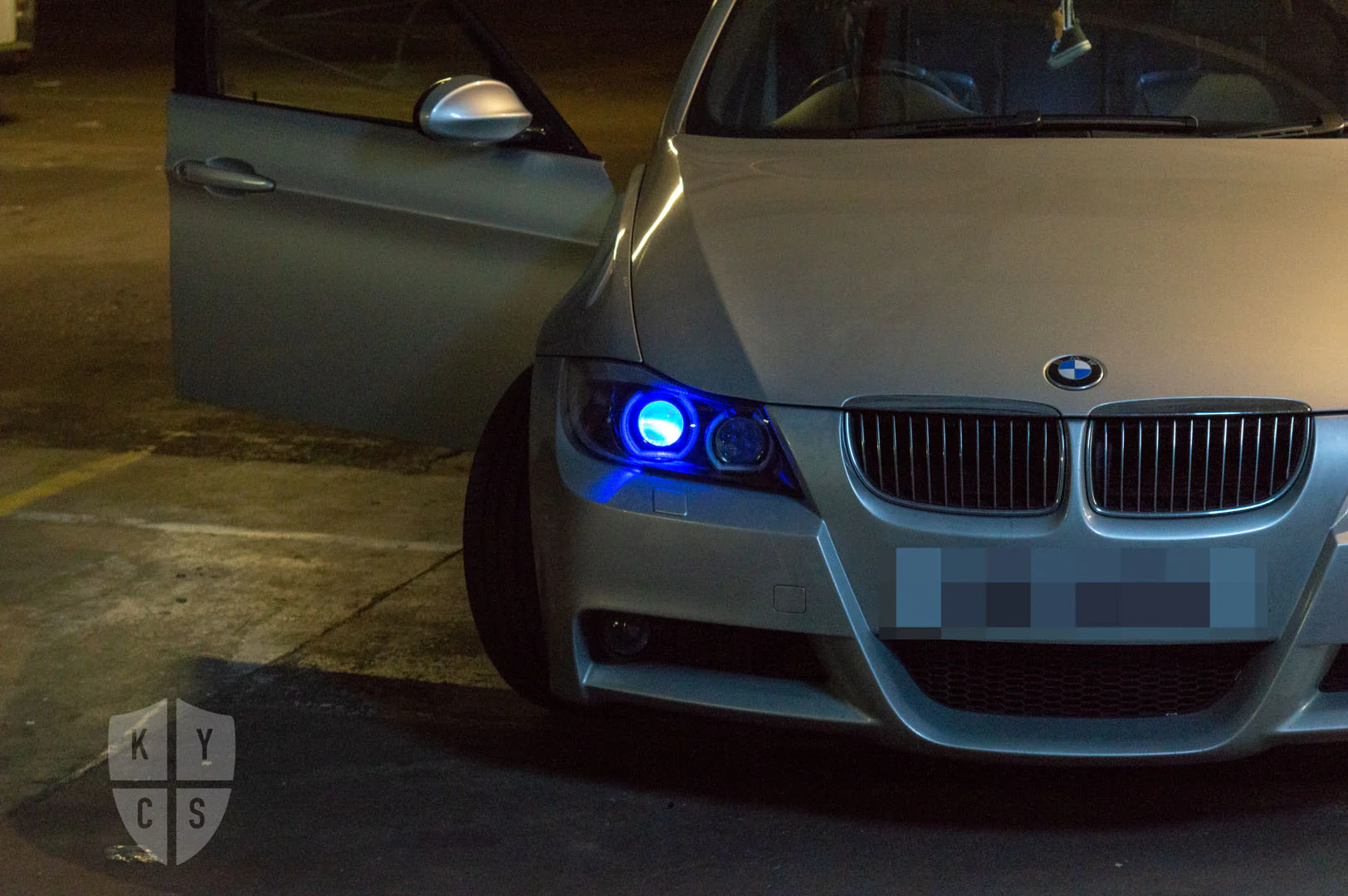 E90 E91 Pre LCI - DTM Angel Eyes (3 Series Xenon Headlights) - Image 7