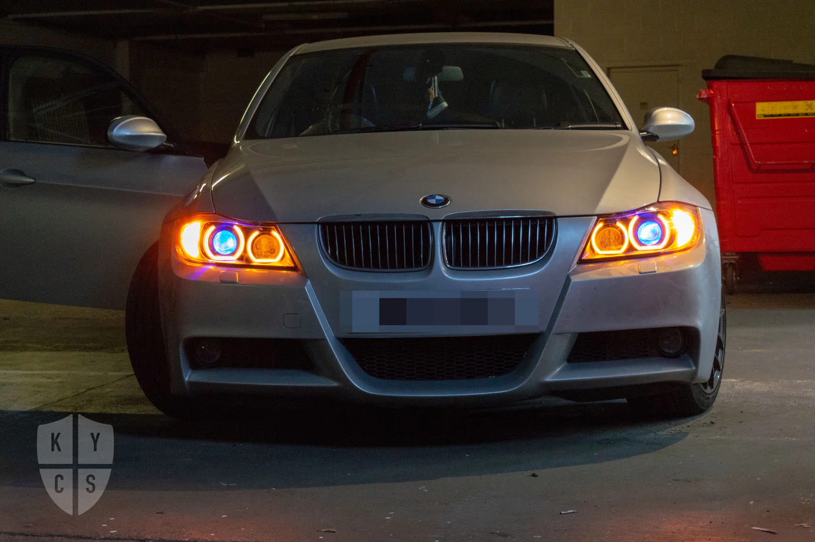 E90 E91 Pre LCI - DTM Angel Eyes (3 Series Xenon Headlights) - Image 8
