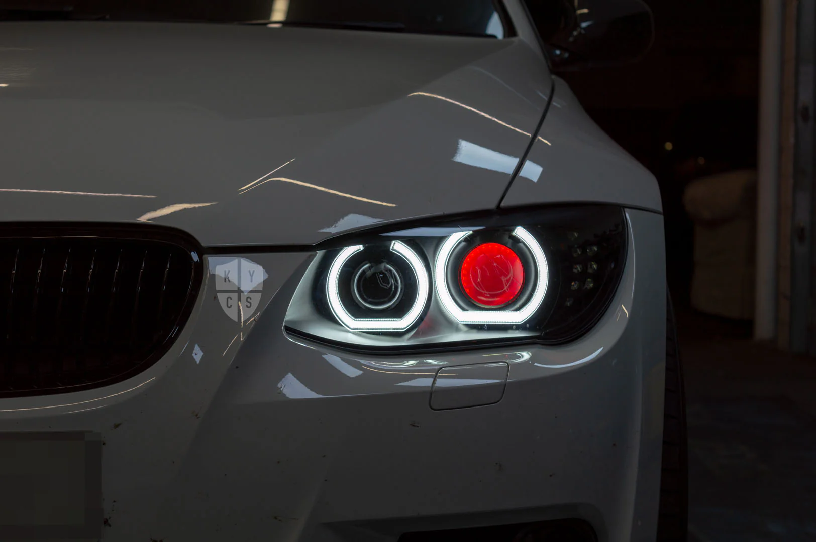 E92 E93 LCI - DTM Angel Eyes (3 Series Xenon Headlights) - Image 4