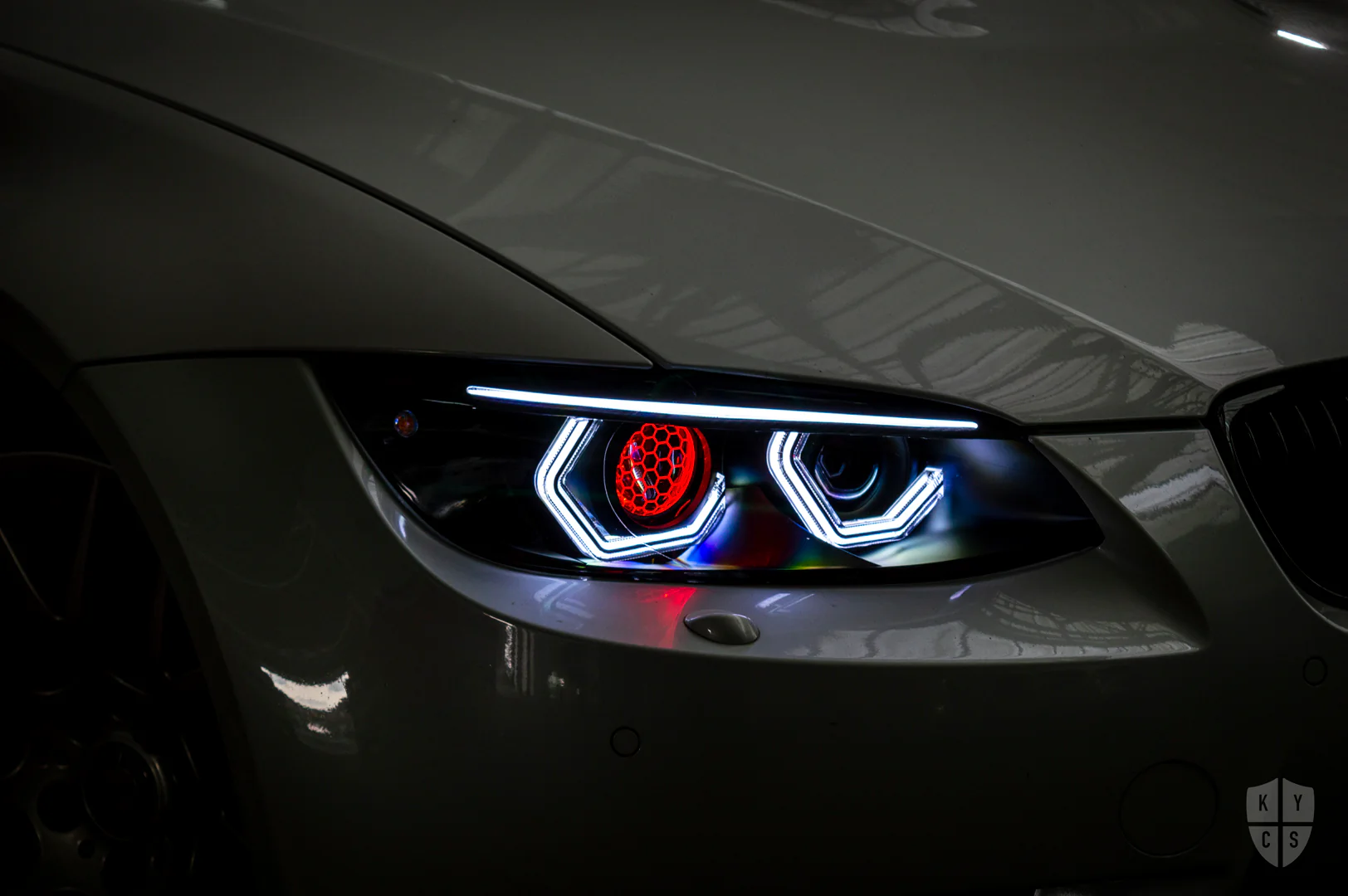 E9x M3 & E92 E93 Pre LCI - Vision Angel Eyes (3 Series & M3 Xenon Headlights) - Image 4