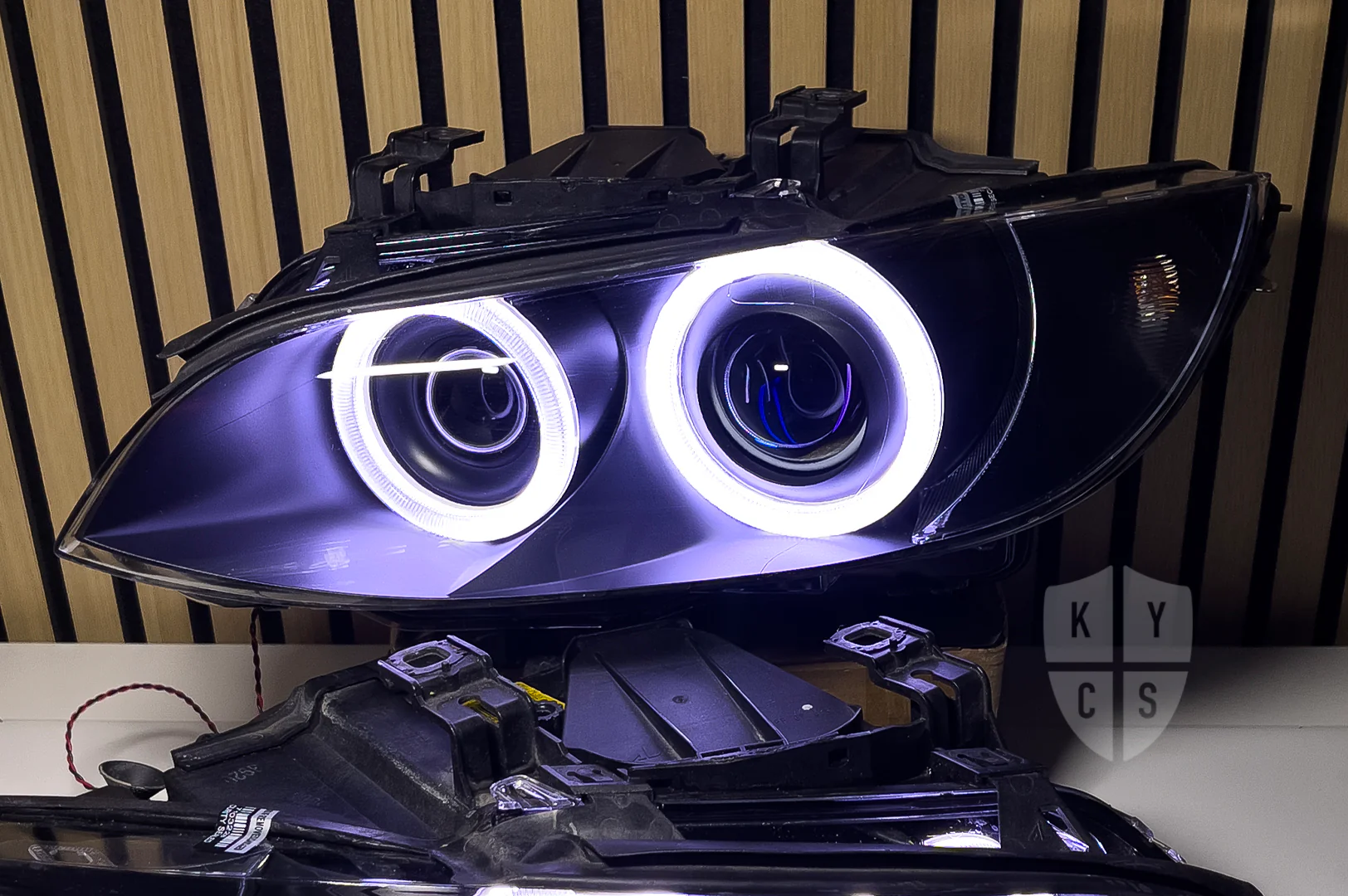 E9x M3 & E92 E93 Pre LCI - Round Angel Eyes (3 Series & M3 Xenon Headlights) - Image 12