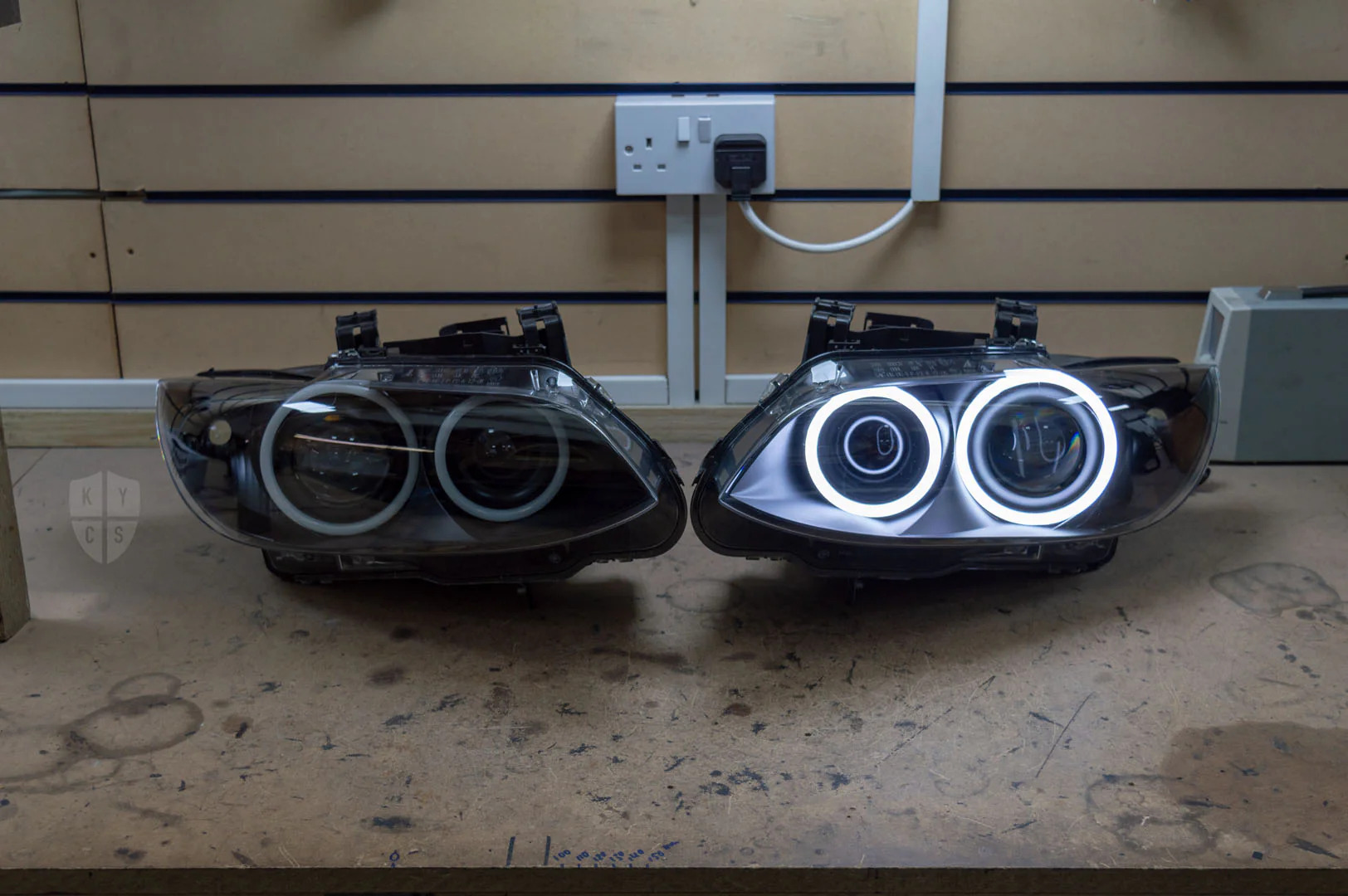 E9x M3 & E92 E93 Pre LCI - Round Angel Eyes (3 Series & M3 Xenon Headlights) - Image 23
