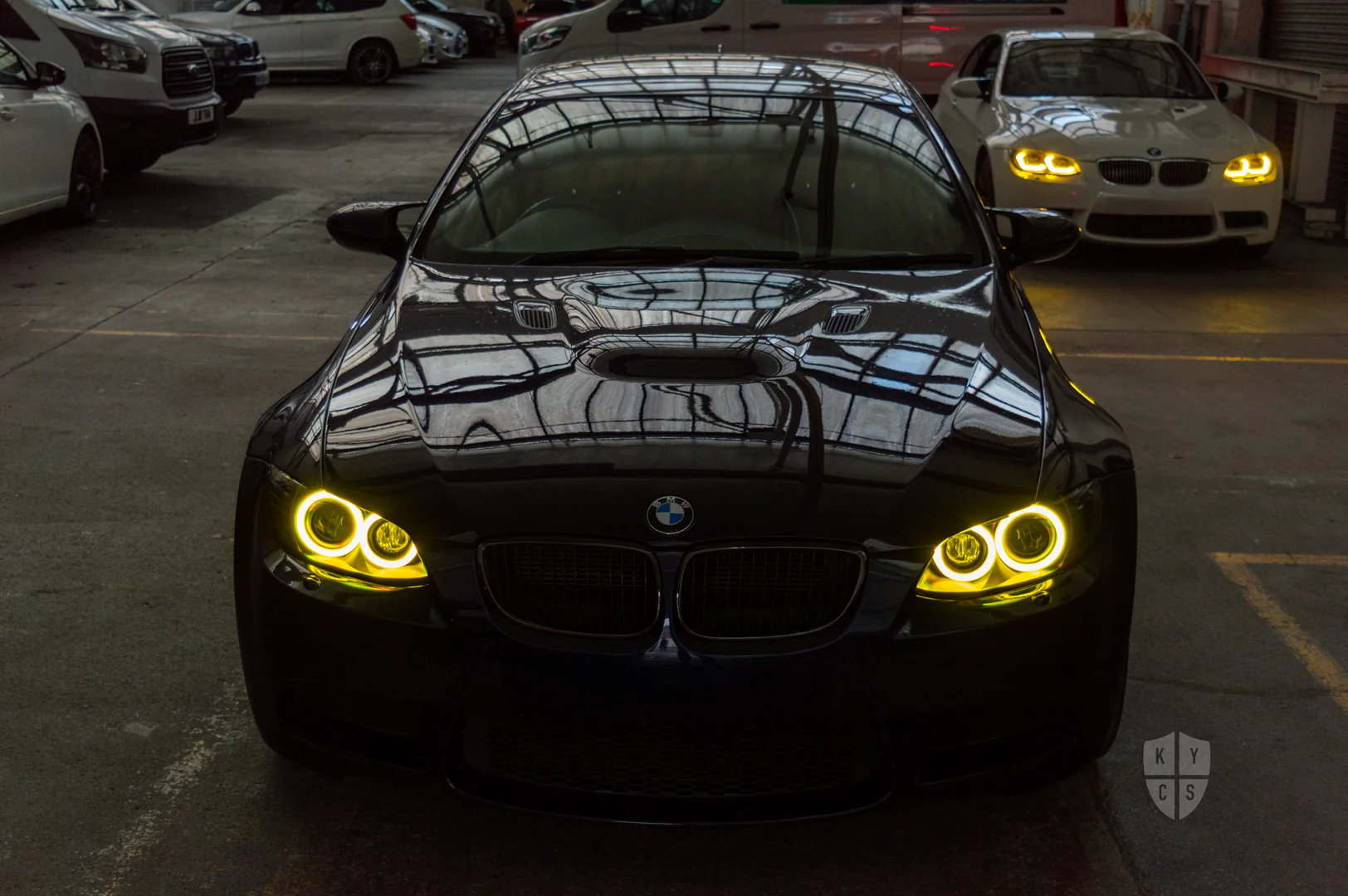 E9x M3 & E92 E93 Pre LCI - Round Angel Eyes (3 Series & M3 Xenon Headlights) - Image 3