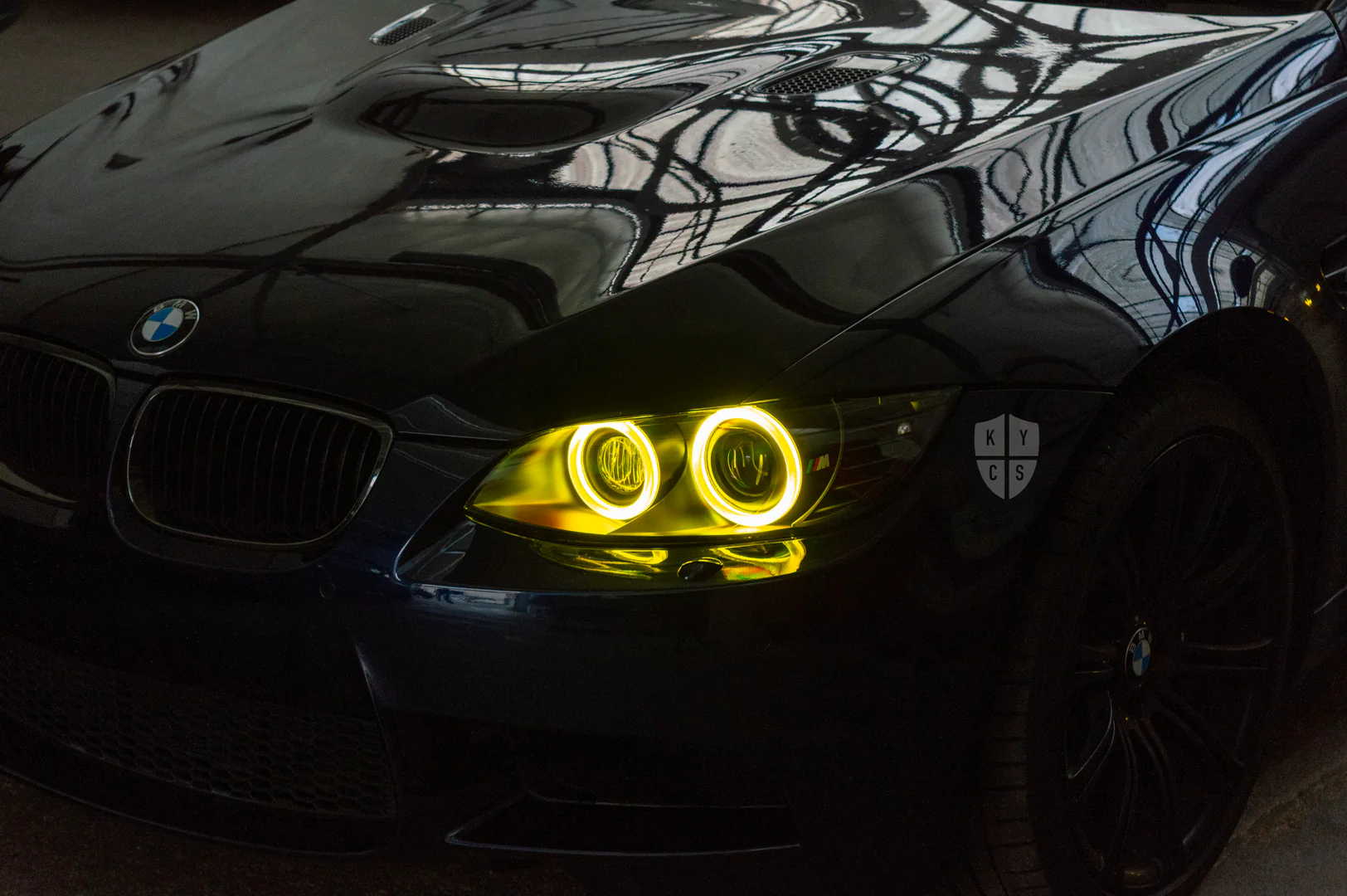 E9x M3 & E92 E93 Pre LCI - Round Angel Eyes (3 Series & M3 Xenon Headlights) - Image 4