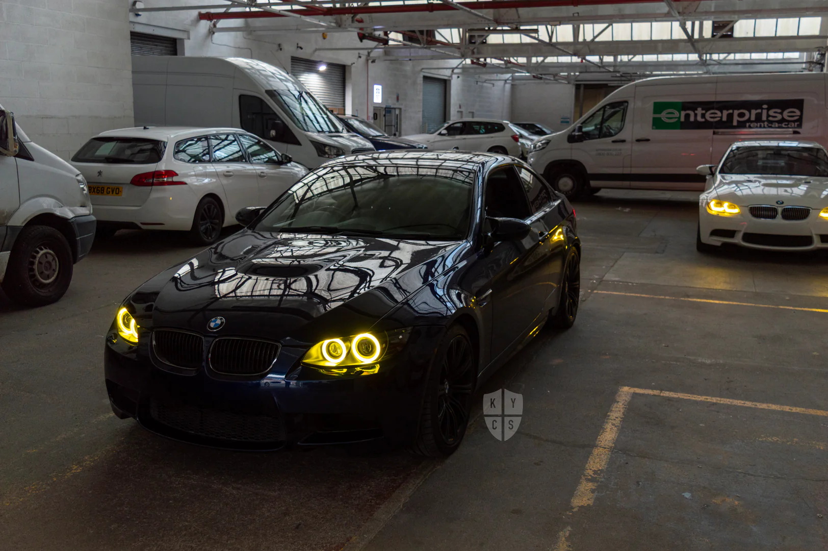 E9x M3 & E92 E93 Pre LCI - Round Angel Eyes (3 Series & M3 Xenon Headlights) - Image 6