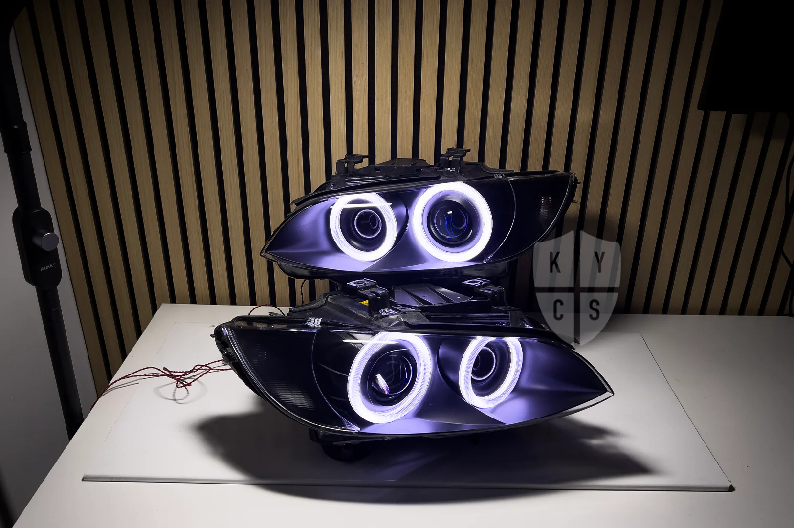 E9x M3 & E92 E93 Pre LCI - Round Angel Eyes (3 Series & M3 Xenon Headlights) - Image 9
