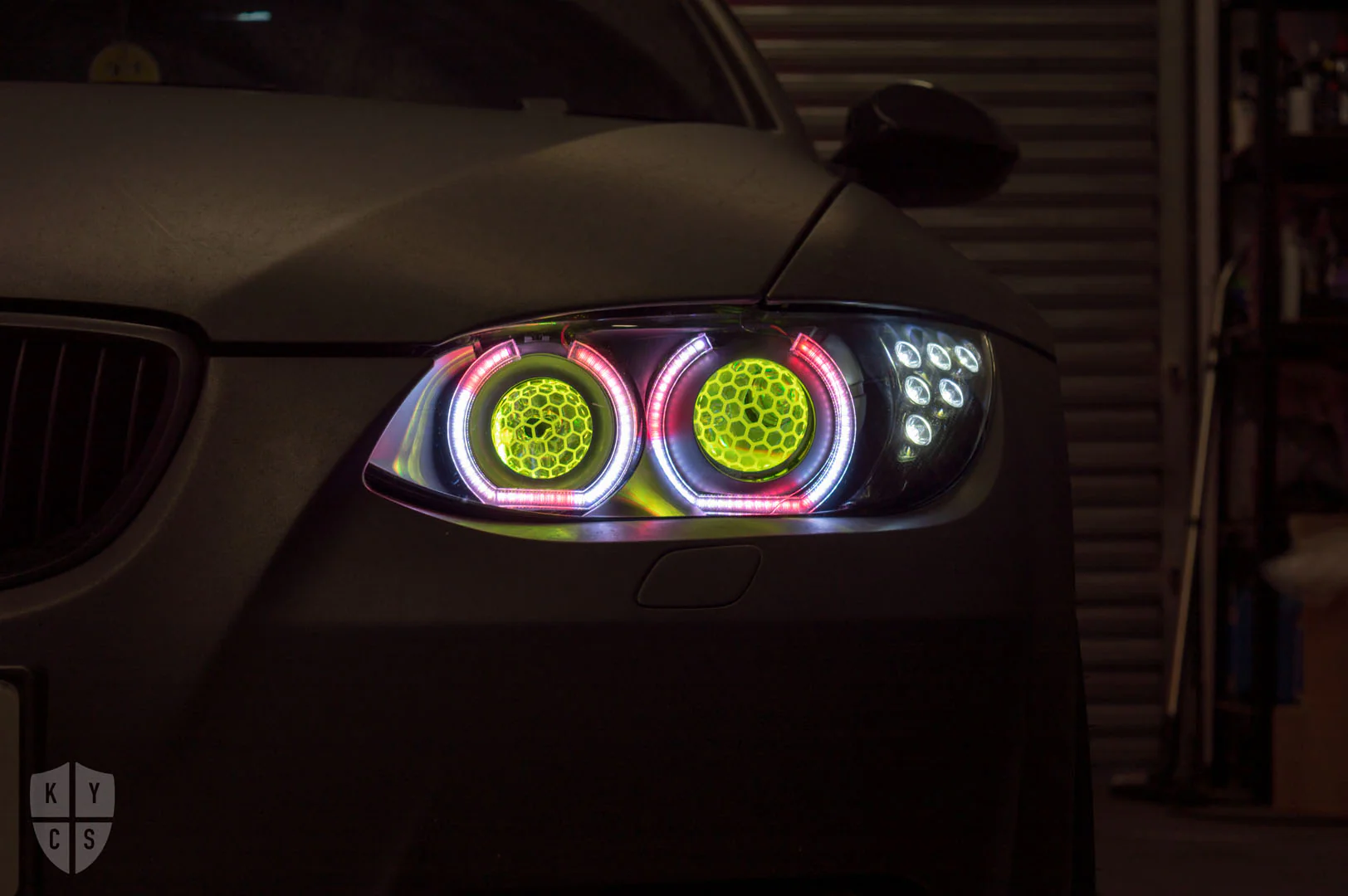 E9x M3 & E92 E93 Pre LCI - DTM Angel Eyes (3 Series & M3 Xenon Headlights) - Image 4