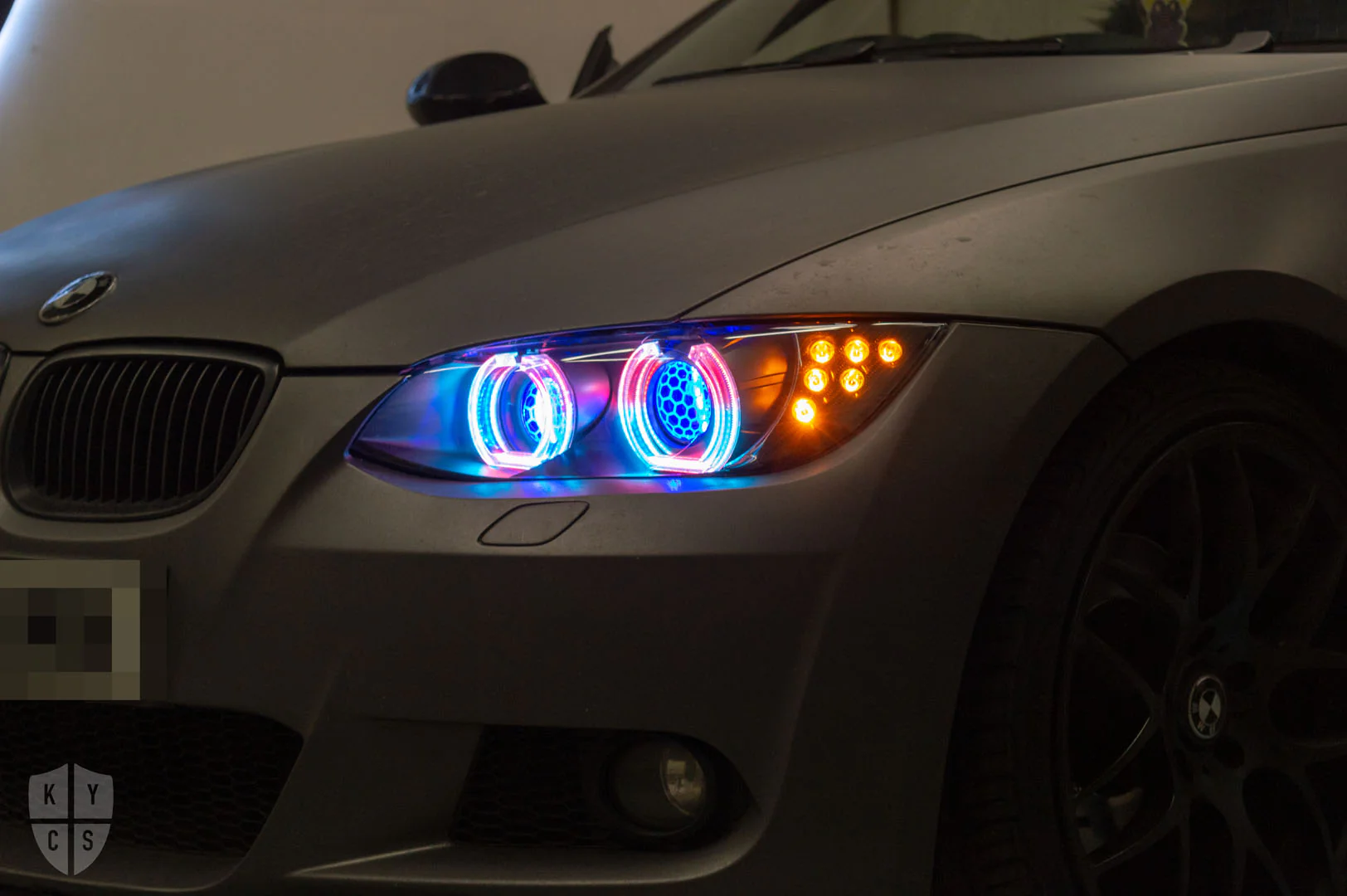 E9x M3 & E92 E93 Pre LCI - DTM Angel Eyes (3 Series & M3 Xenon Headlights) - Image 5