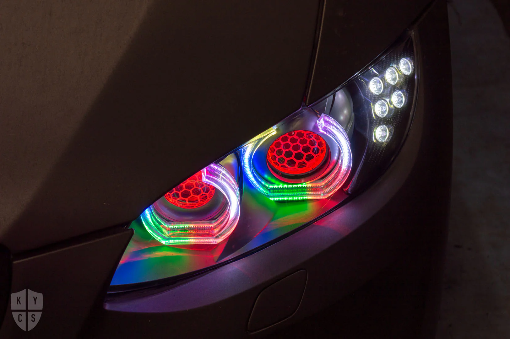 E9x M3 & E92 E93 Pre LCI - DTM Angel Eyes (3 Series & M3 Xenon Headlights) - Image 6