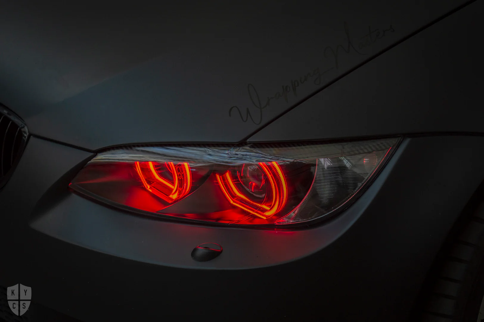 E9x M3 & E92 E93 Pre LCI - 3/4 DTM Angel Eyes (3 Series & M3 Xenon Headlights) - Image 5