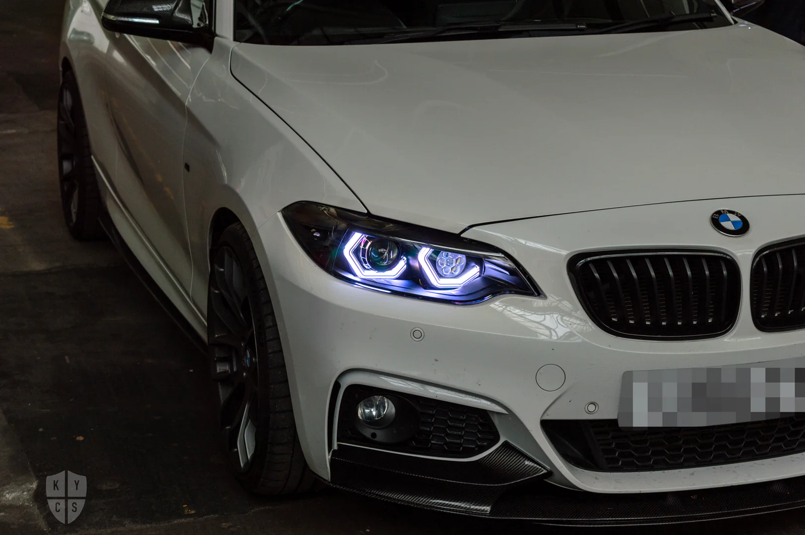 F22 F23 F87 - Vision Angel Eyes (BMW 2 Series & M2 Halogen Headlights) - Image 6