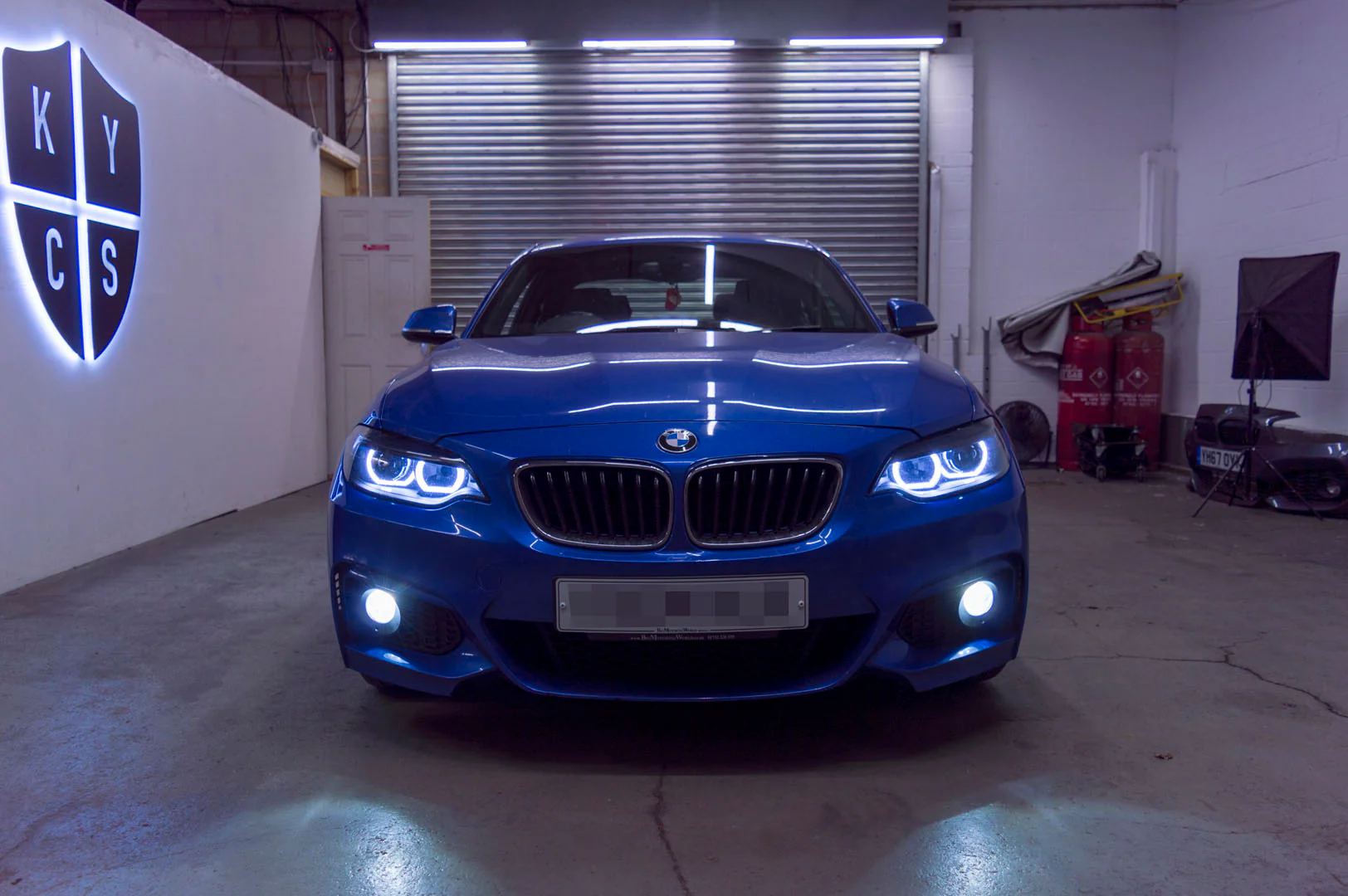 F22 F23 F87 - DTM Angel Eyes (BMW 2 Series & M2 Halogen Headlights)