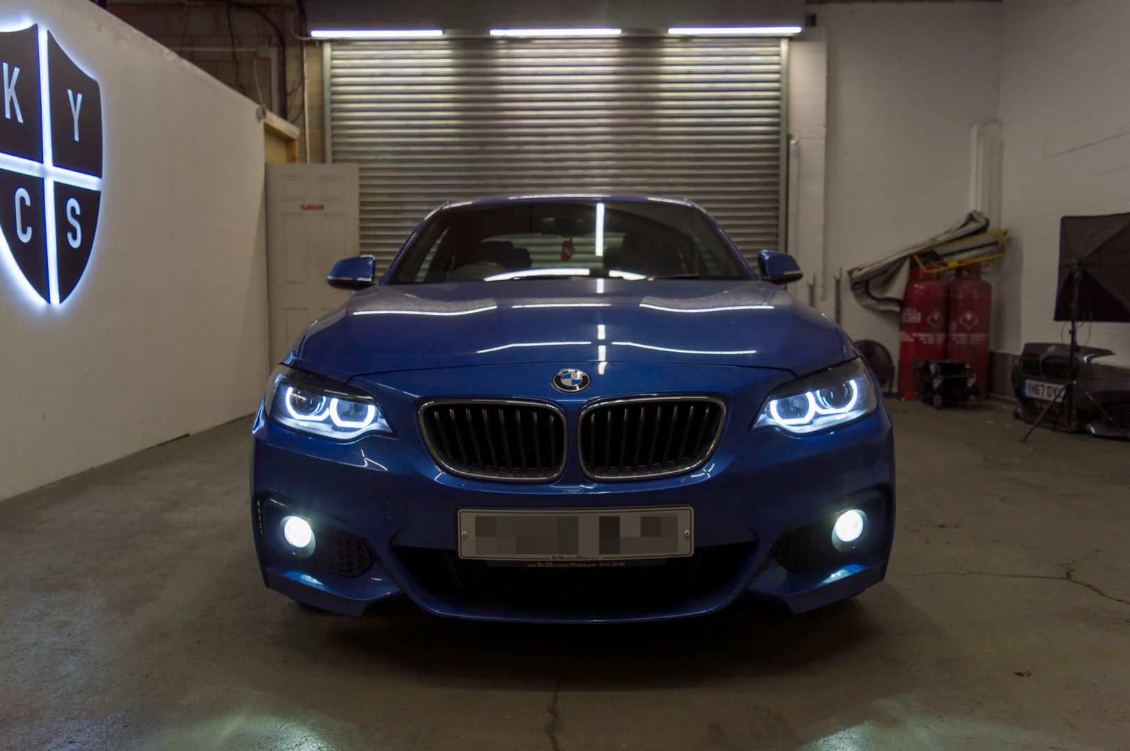 F22 F23 F87 - DTM Angel Eyes (BMW 2 Series & M2 Halogen Headlights) - Image 3