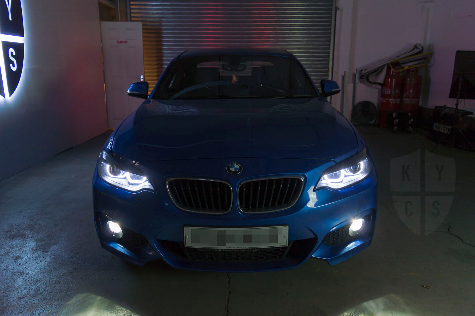 F22 F23 F87 - DTM Angel Eyes (BMW 2 Series & M2 Halogen Headlights) - Image 5