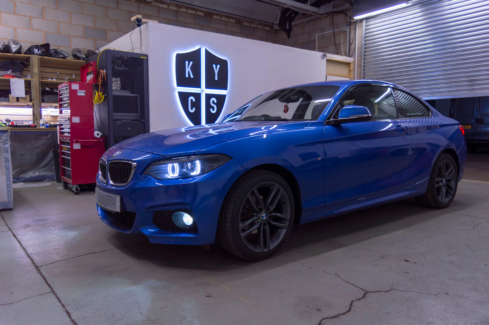 F22 F23 F87 - DTM Angel Eyes (BMW 2 Series & M2 Halogen Headlights) - Image 8