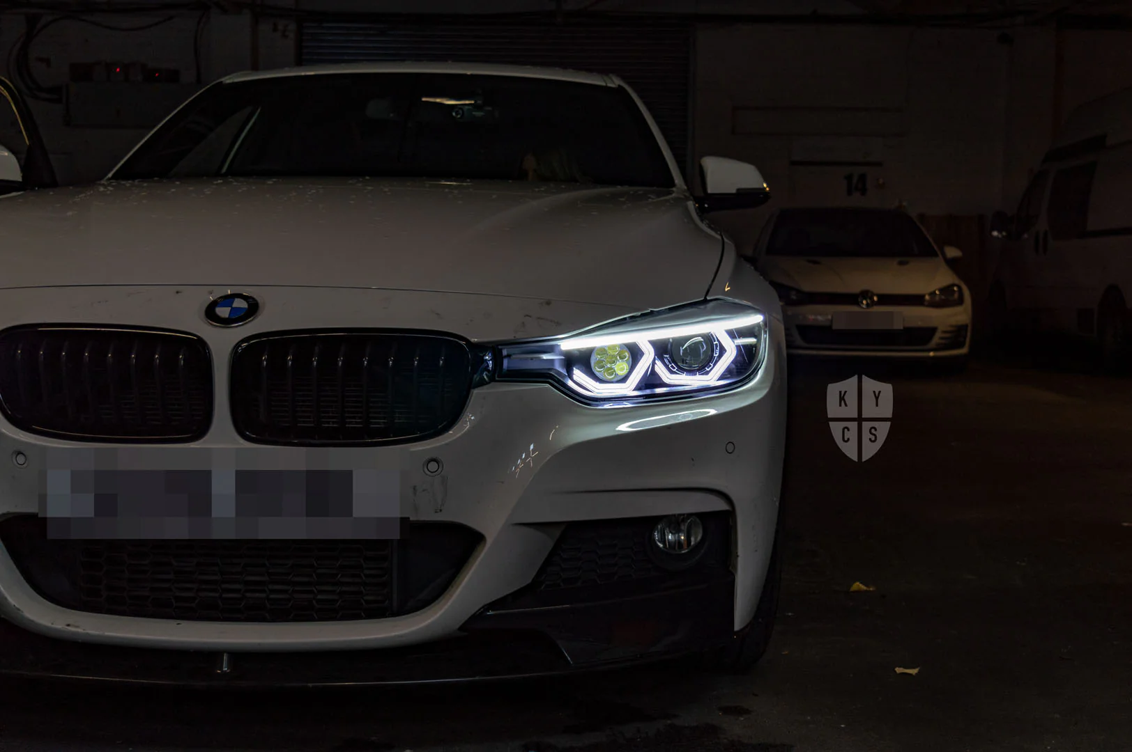 F30 F31 Pre LCI - Vision Angel Eyes (3 Series Halogen Headlights) - Image 2