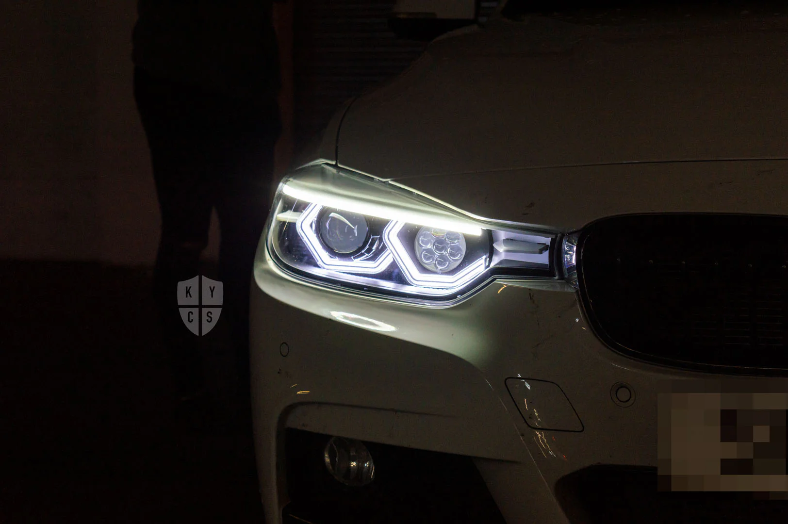F30 F31 Pre LCI - Vision Angel Eyes (3 Series Halogen Headlights) - Image 4