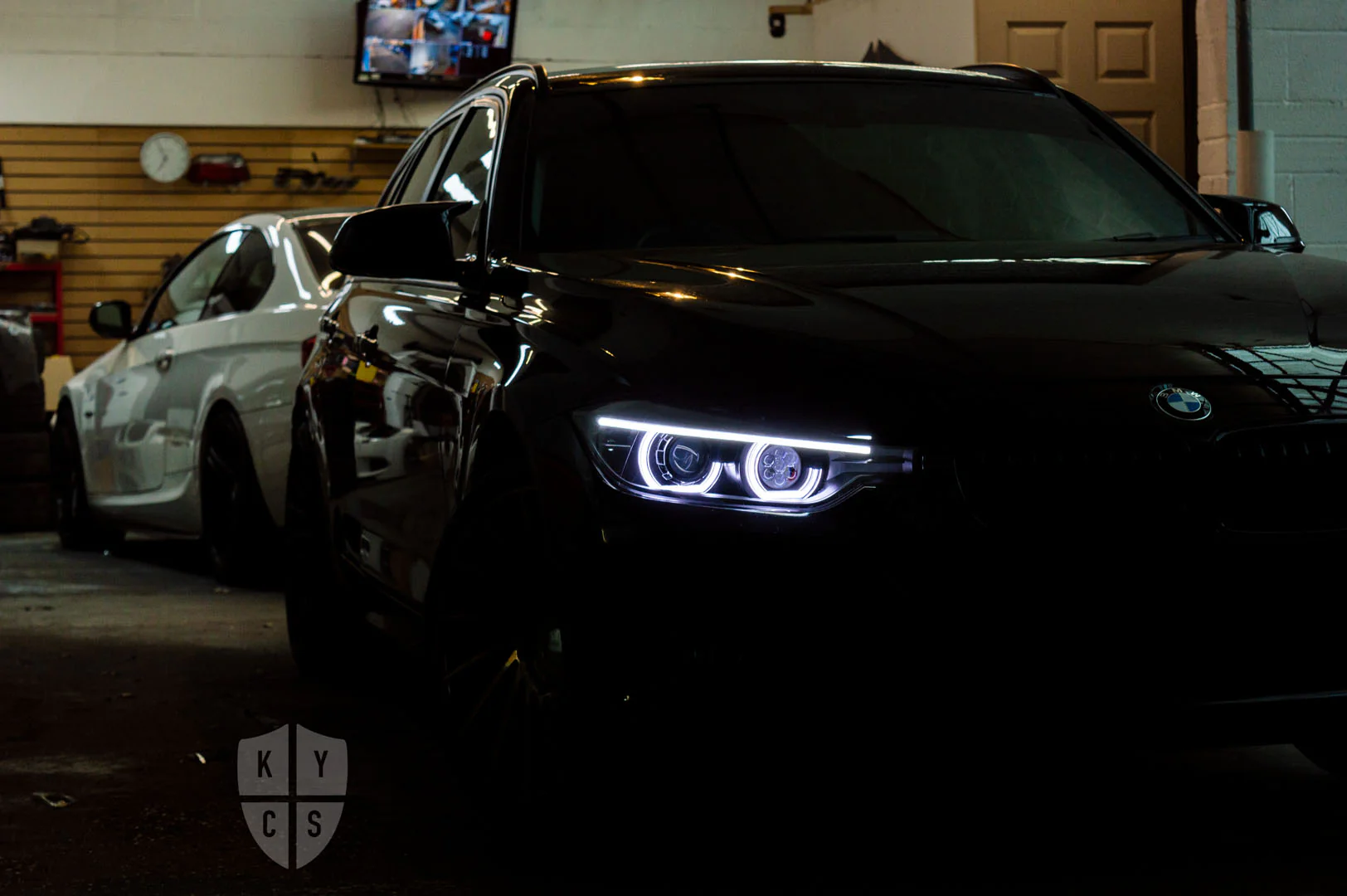 F30 F31 Pre LCI - 3/4 DTM Angel Eyes (3 Series Halogen Headlights) - Image 2