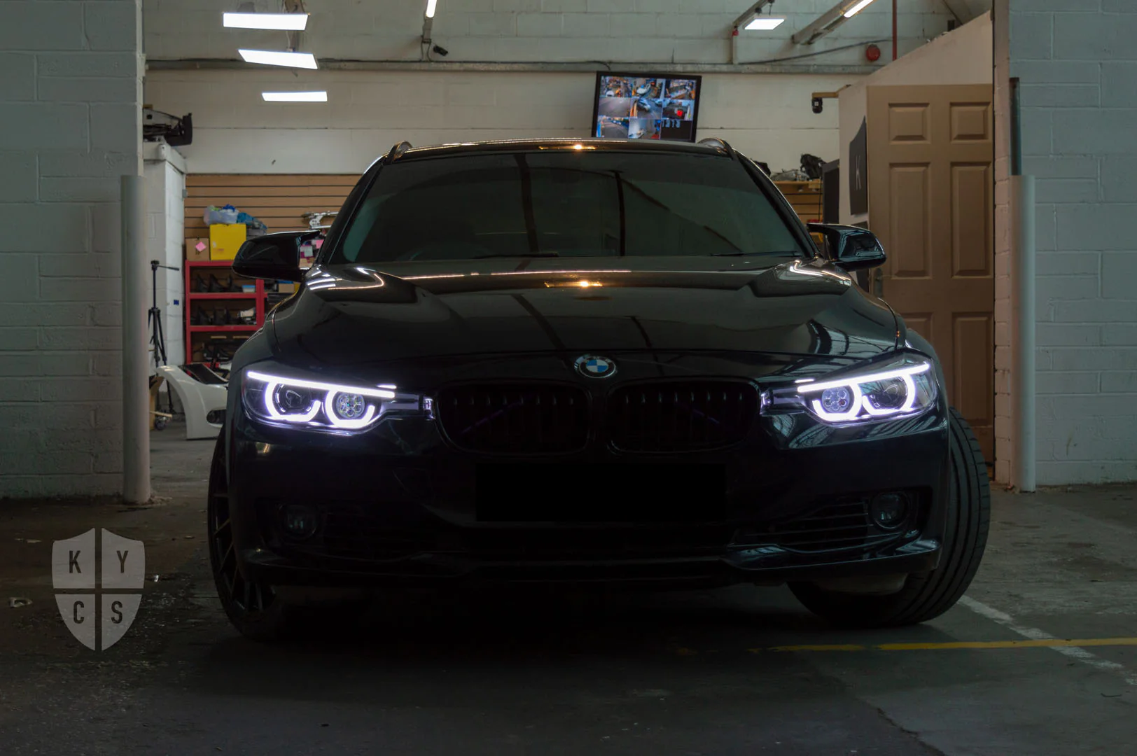F30 F31 Pre LCI - 3/4 DTM Angel Eyes (3 Series Halogen Headlights) - Image 3