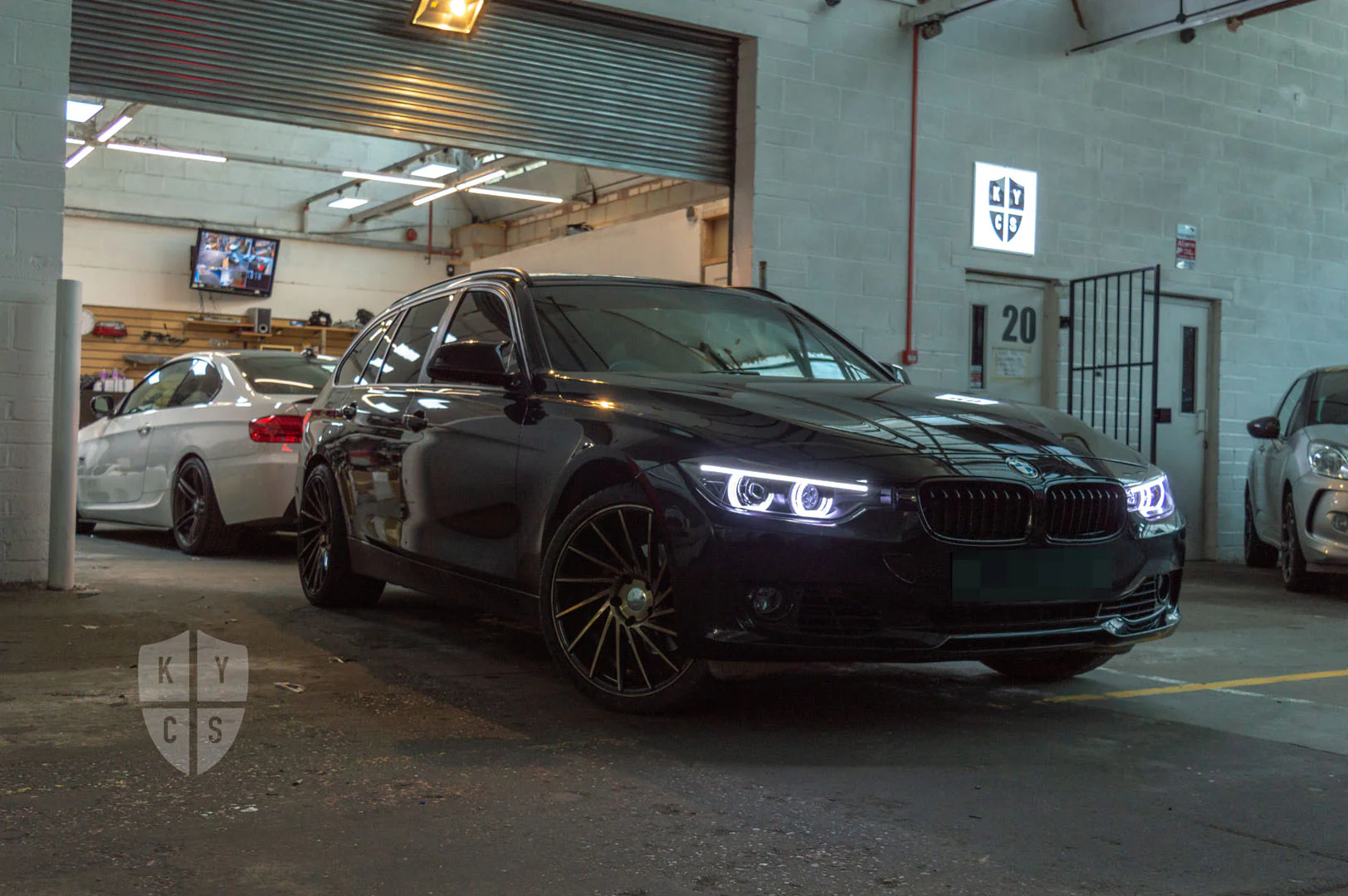 F30 F31 Pre LCI - 3/4 DTM Angel Eyes (3 Series Halogen Headlights) - Image 4