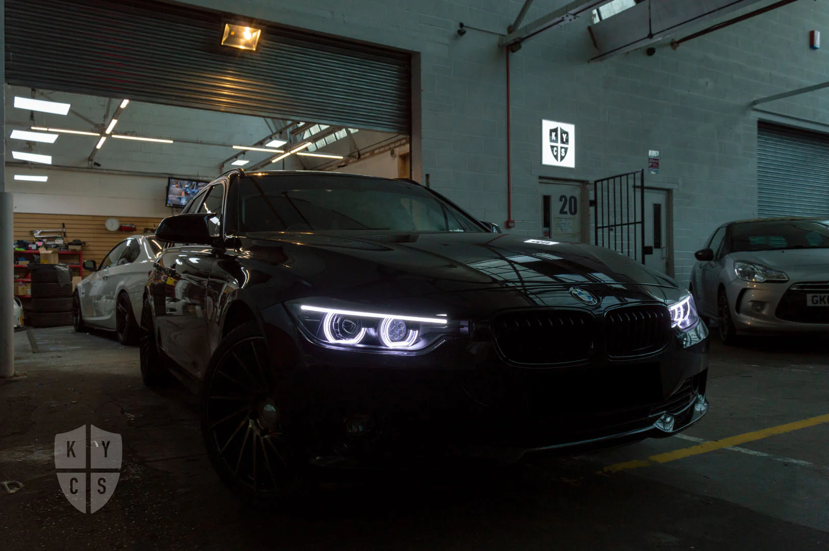 F30 F31 Pre LCI - 3/4 DTM Angel Eyes (3 Series Halogen Headlights) - Image 6