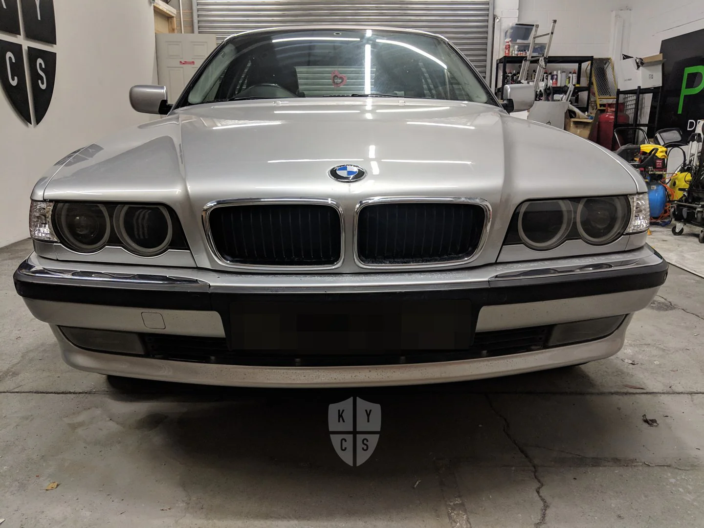 E38 Round Angel Eyes (7 Series Halogen Headlights) - Image 19